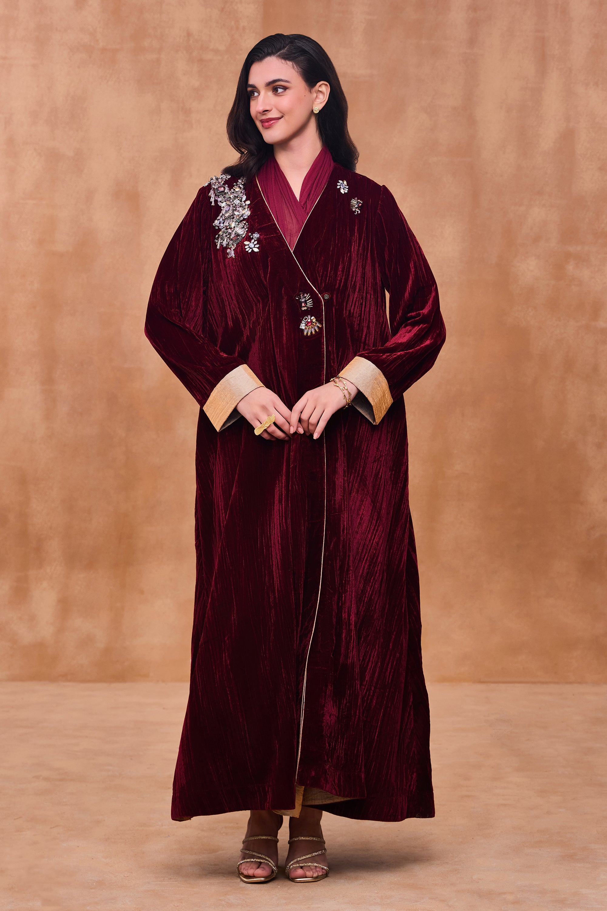 Delvaya Embellished Abaya