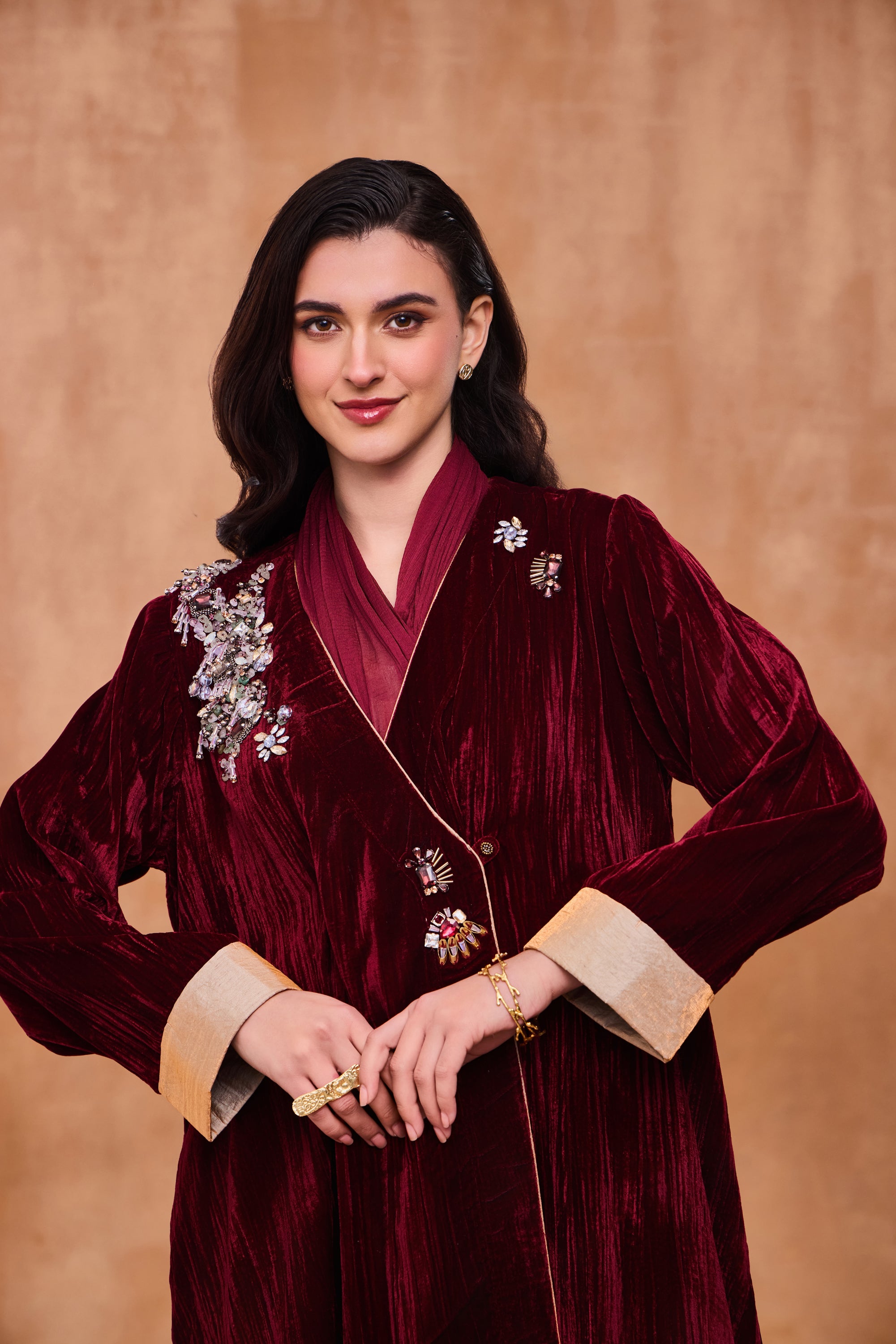 Delvaya Embellished Abaya