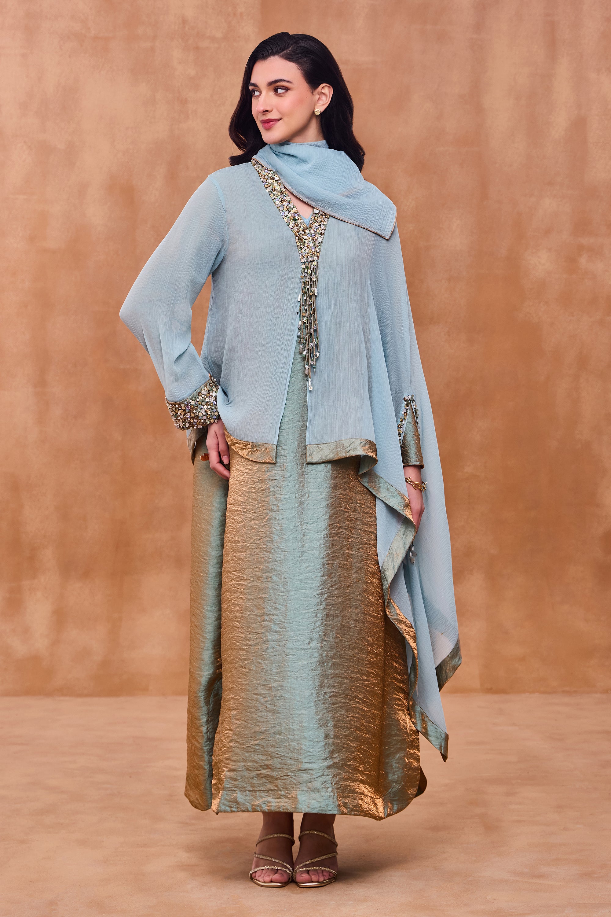 Neryssa Embellished Jalabiya