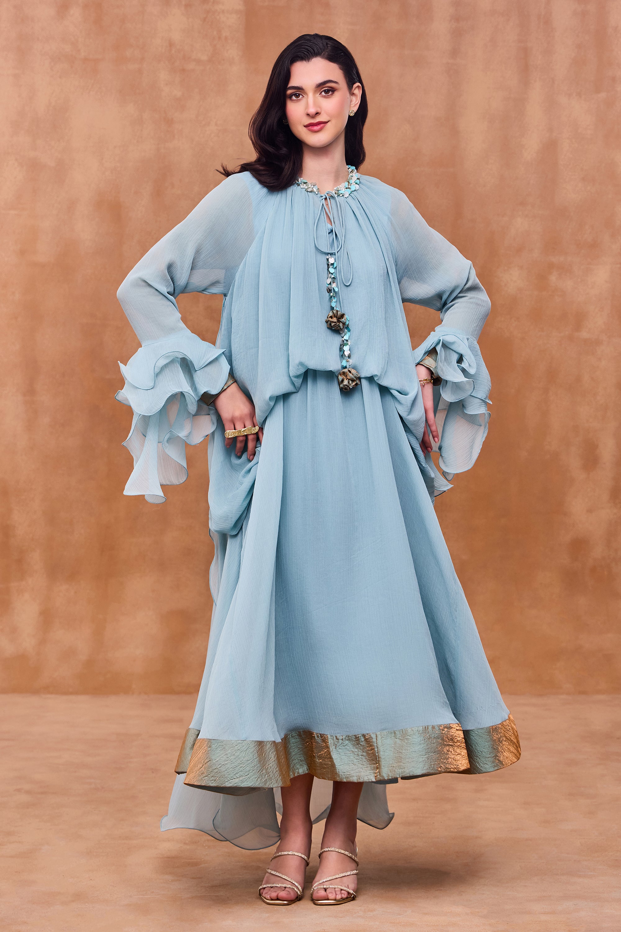 Serisse Embellished Jalabiya