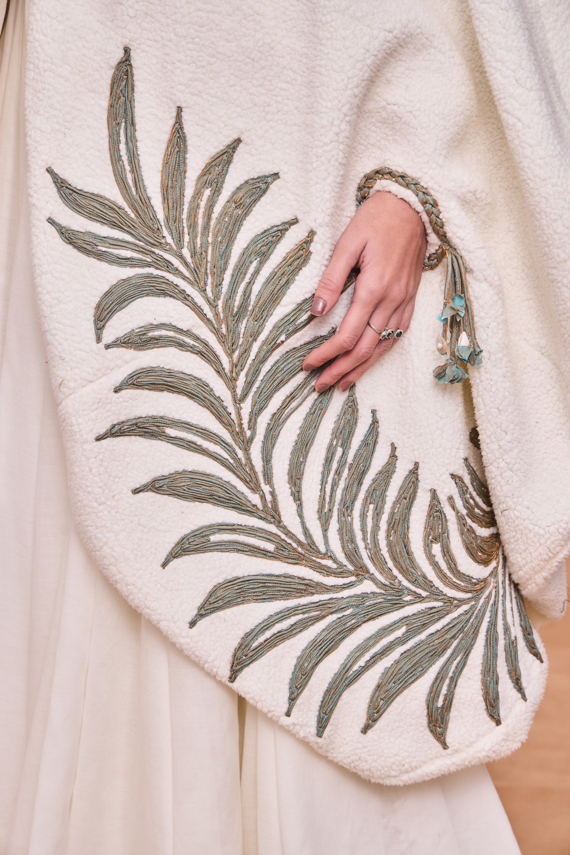 Danisse Embroidered Cape