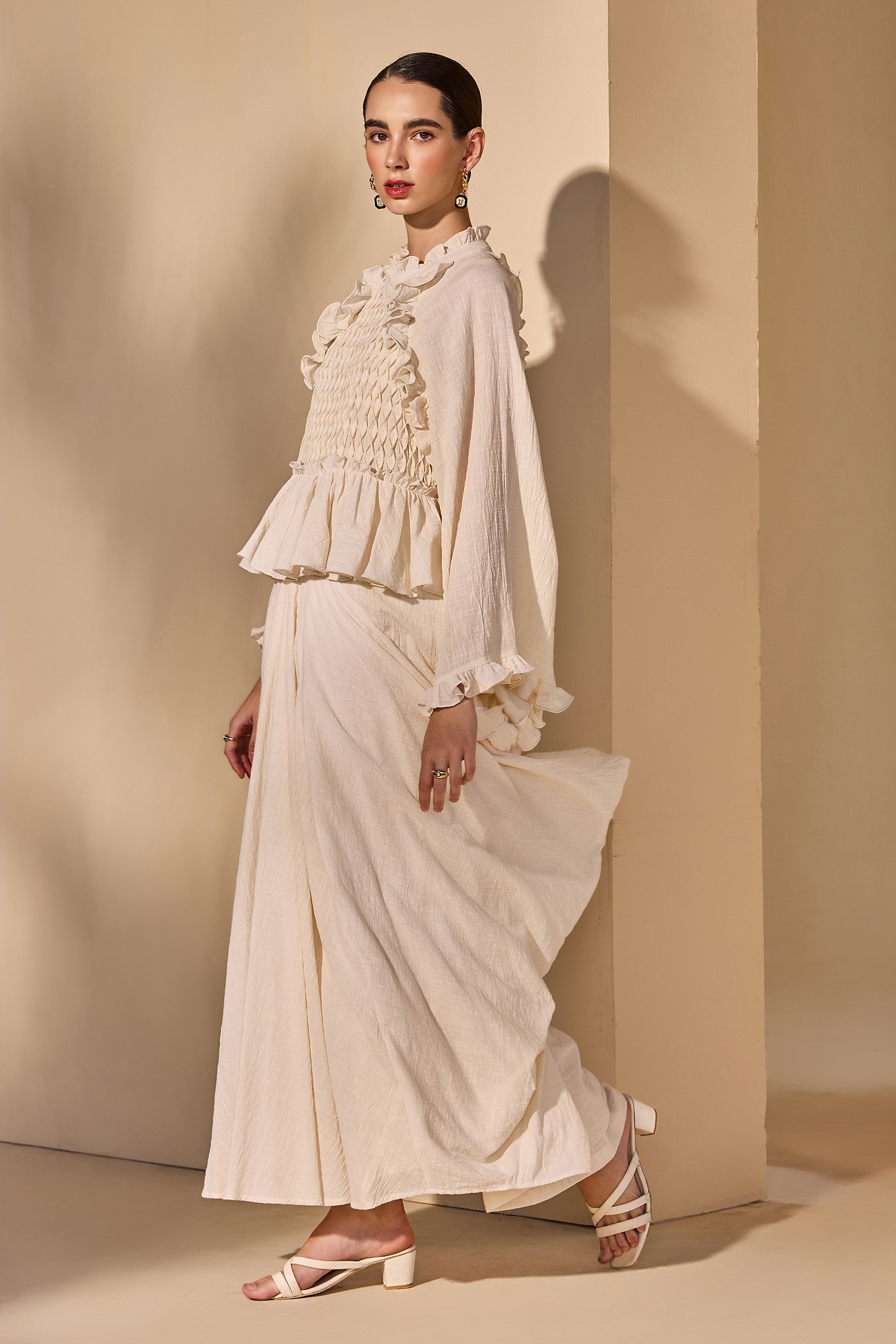 Maelynn Cotton Slub Dress