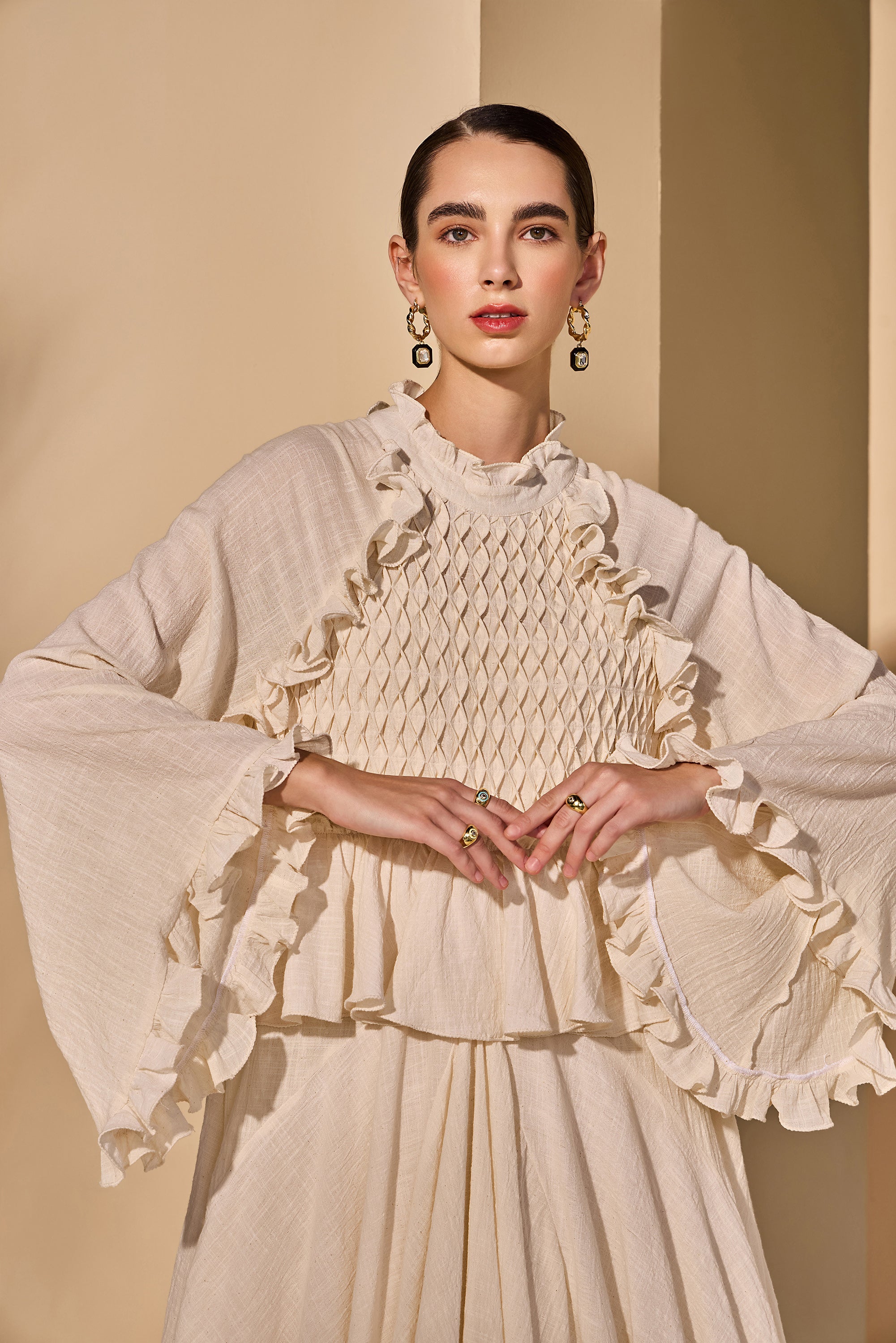 Maelynn Cotton Slub Dress