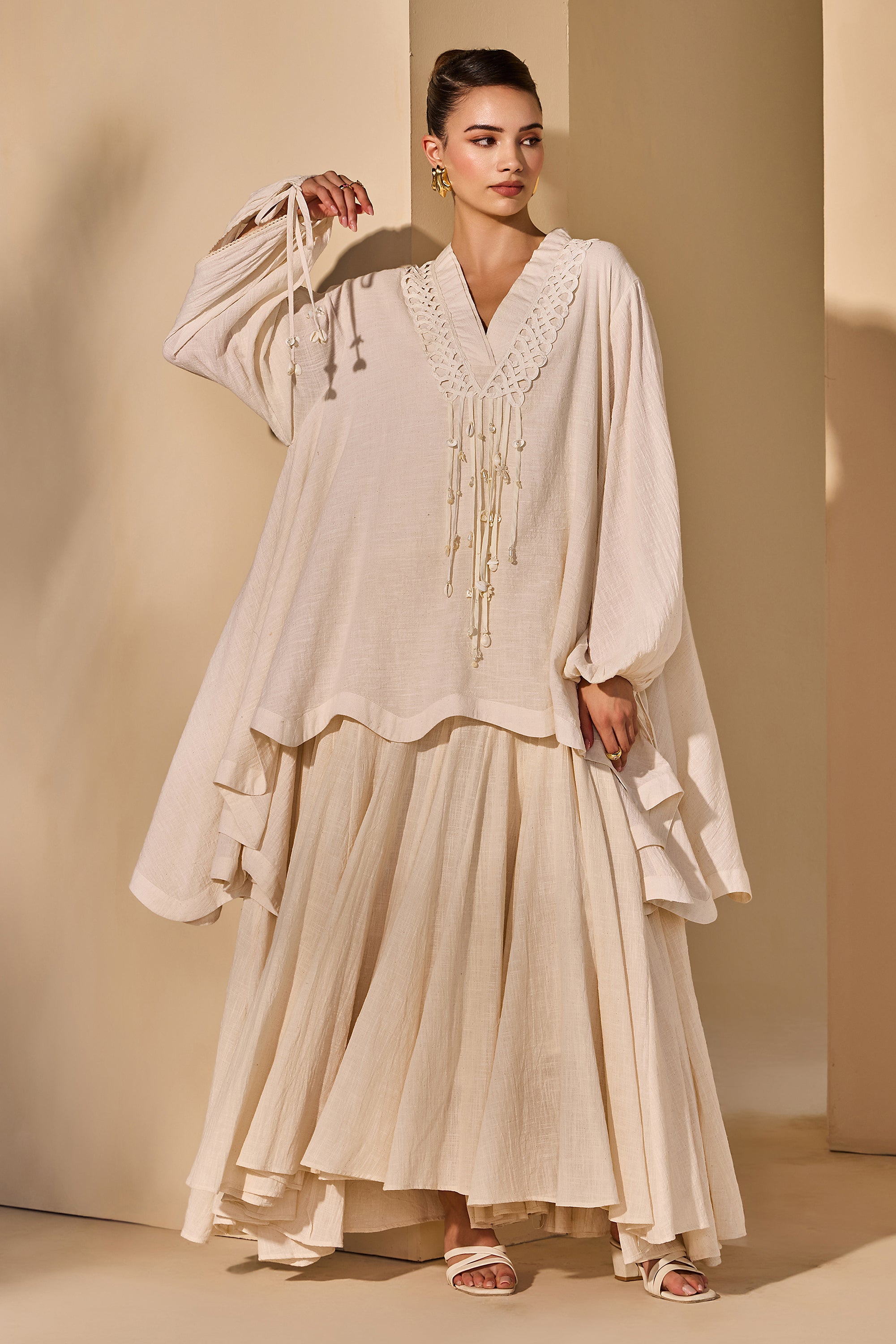 Hanneli Cotton Slub Dress