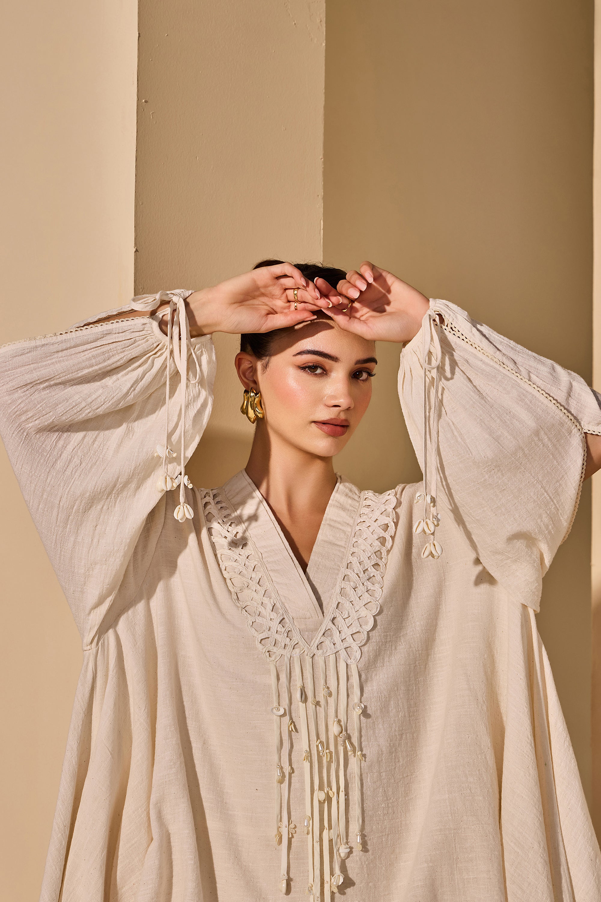 Hanneli Cotton Slub Dress