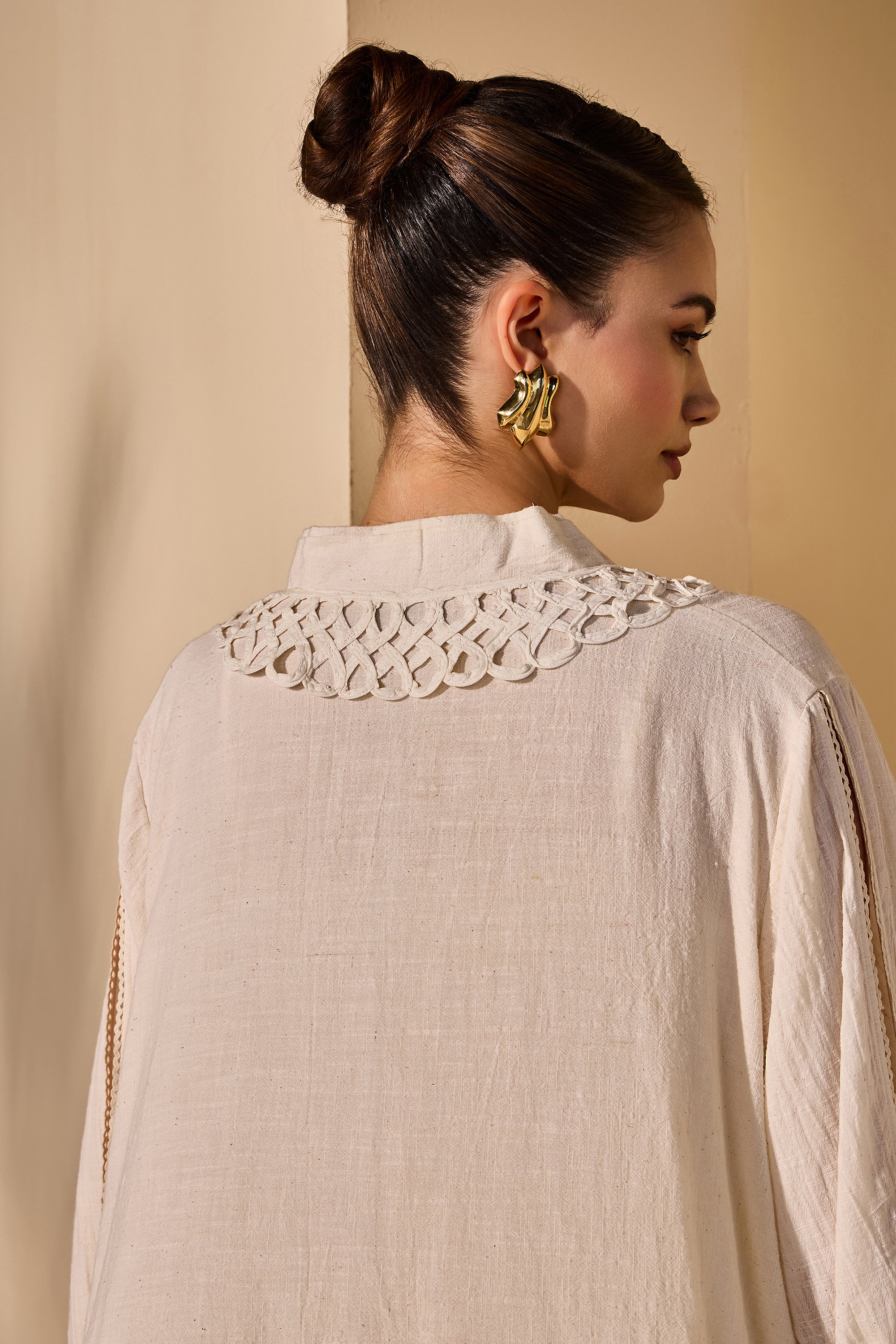 Hanneli Cotton Slub Dress
