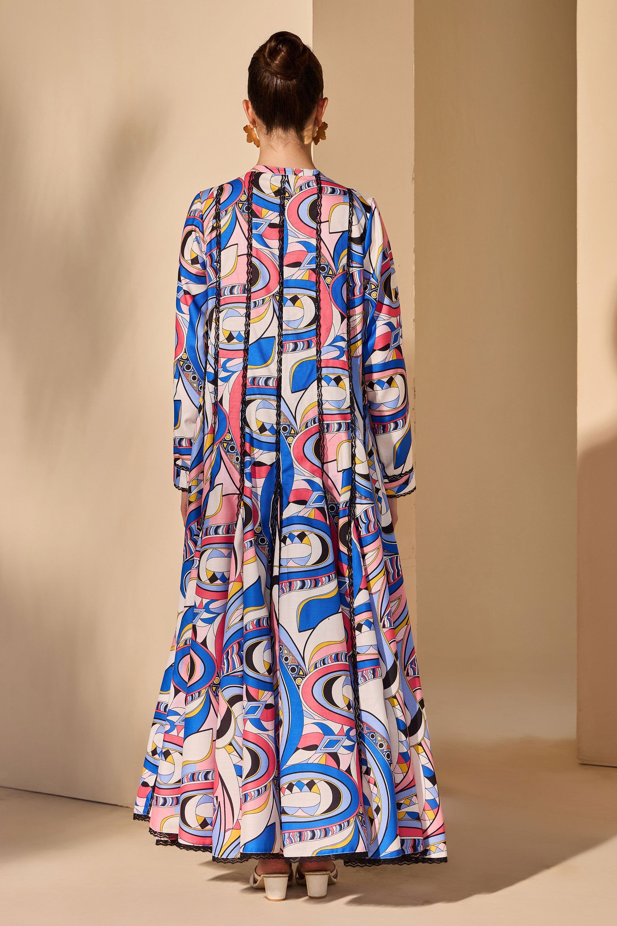 Noralise Cotton Printed Dress