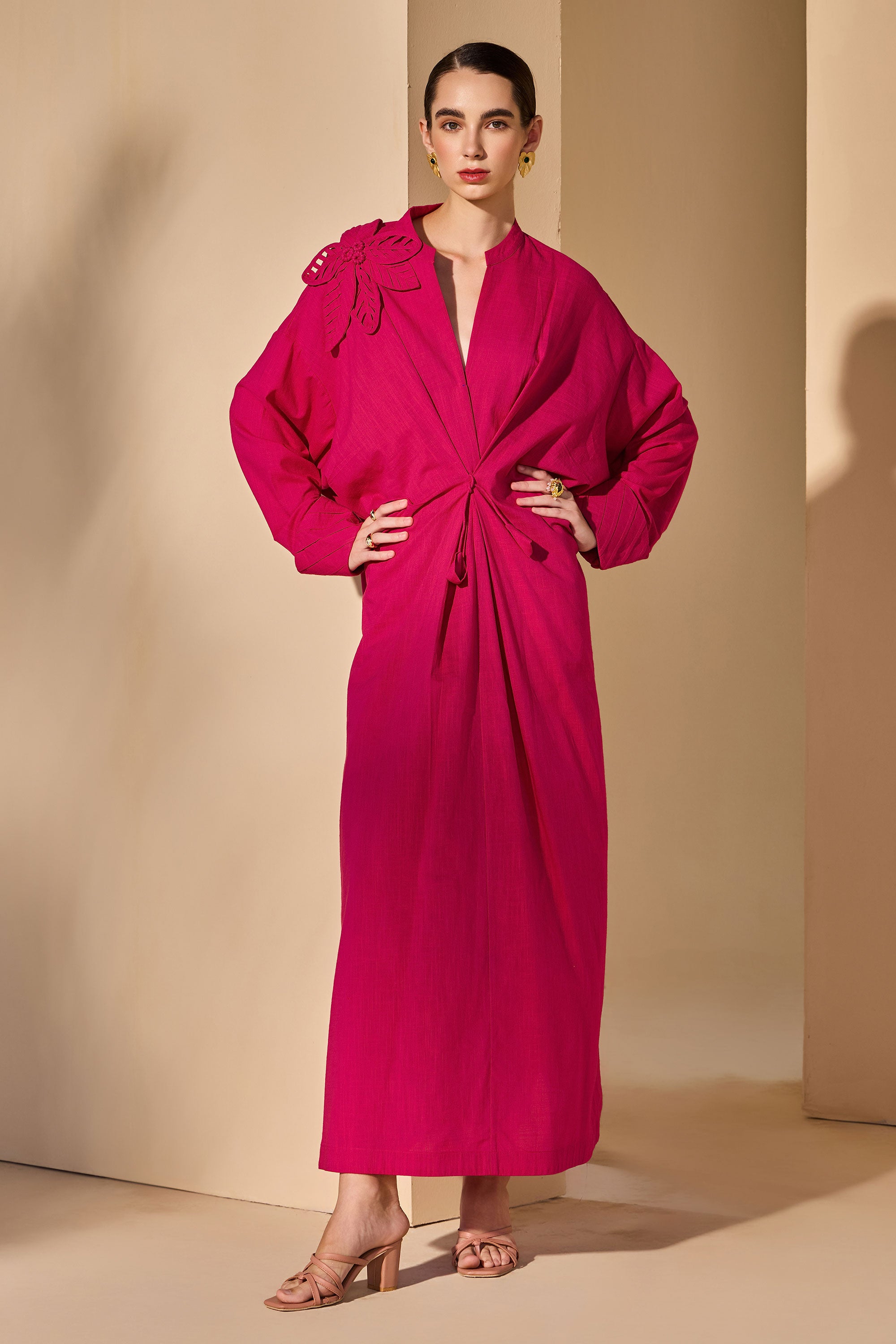 Leonina Cotton Slub Dress