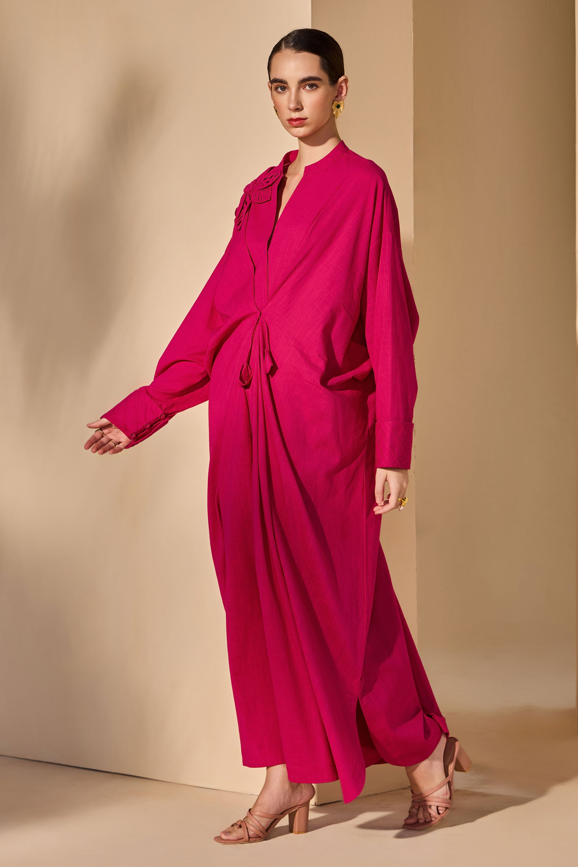 Leonina Cotton Slub Dress