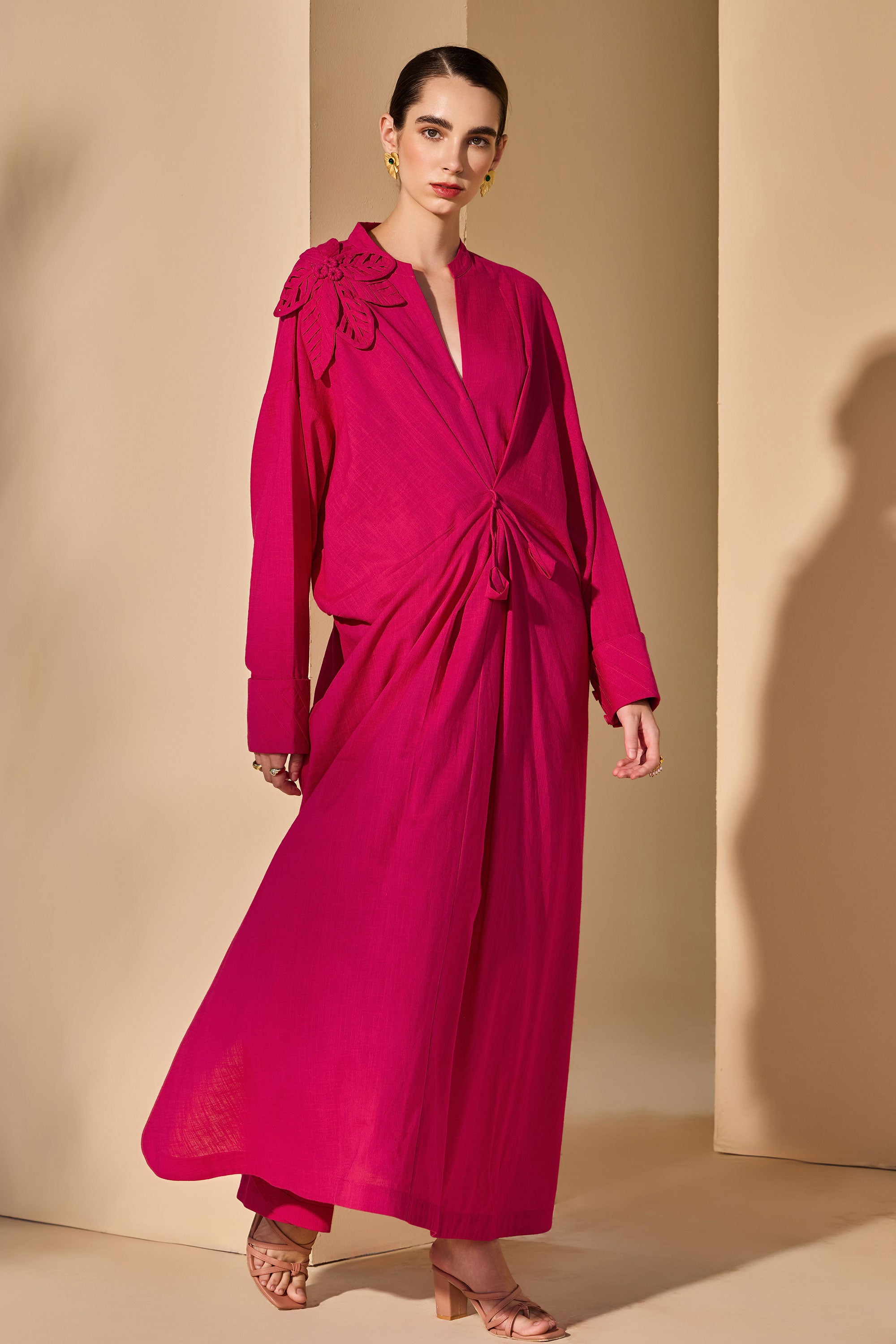 Leonina Cotton Slub Dress