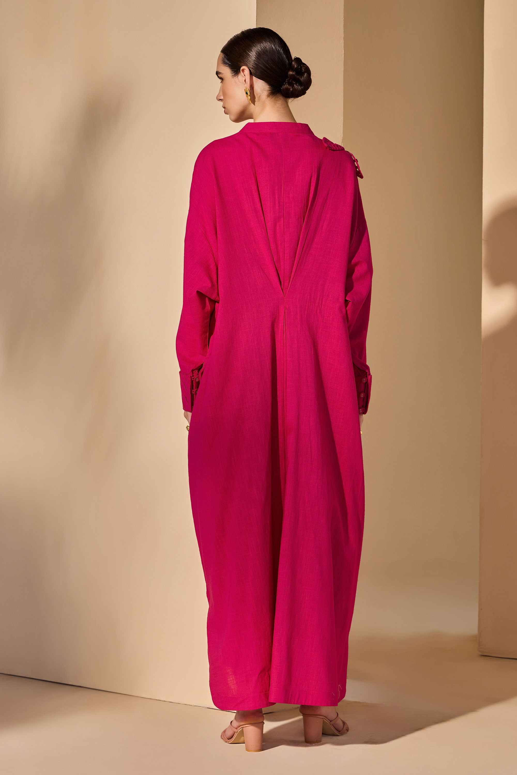 Leonina Cotton Slub Dress