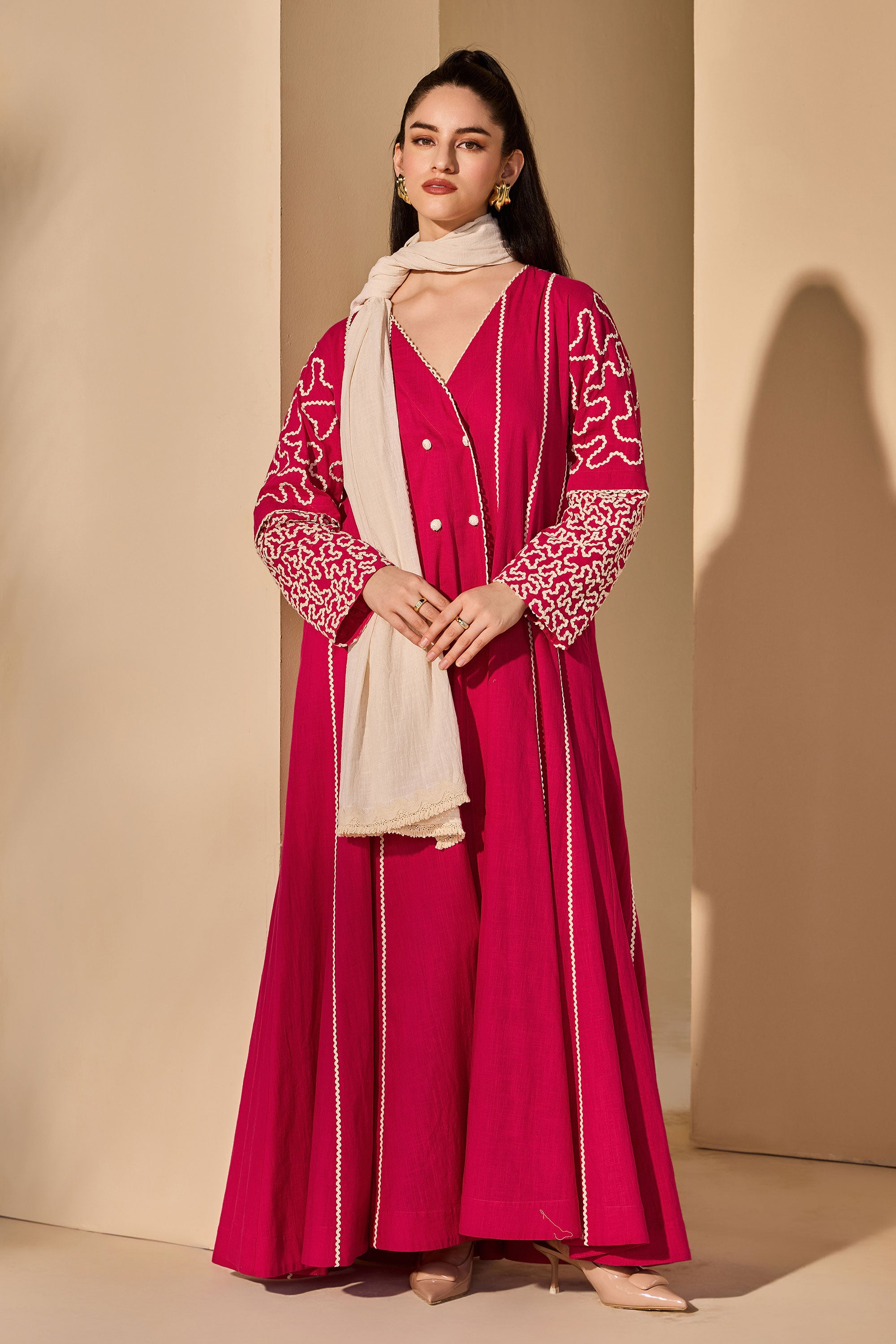 Vianelle Cotton Slub Jacket