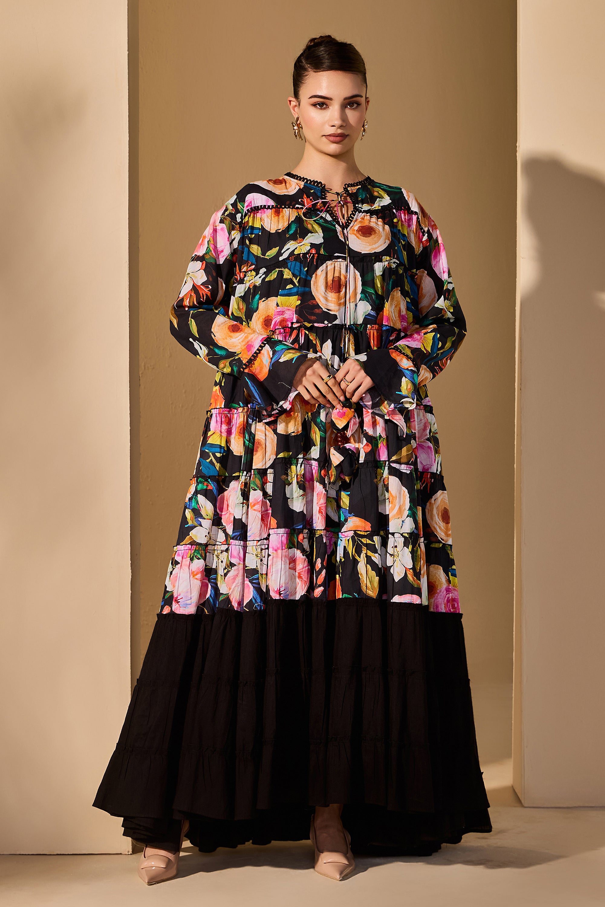 Janikka Cotton Printed Dress