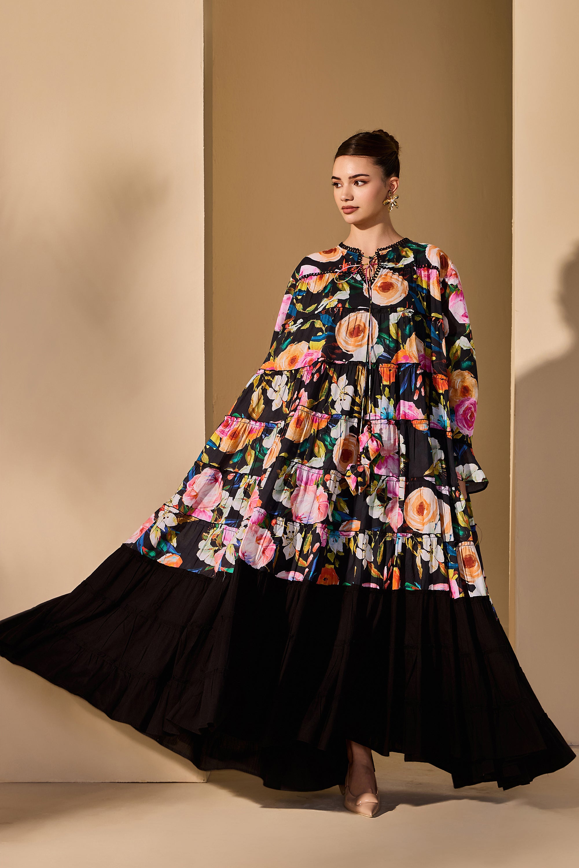 Janikka Cotton Printed Dress