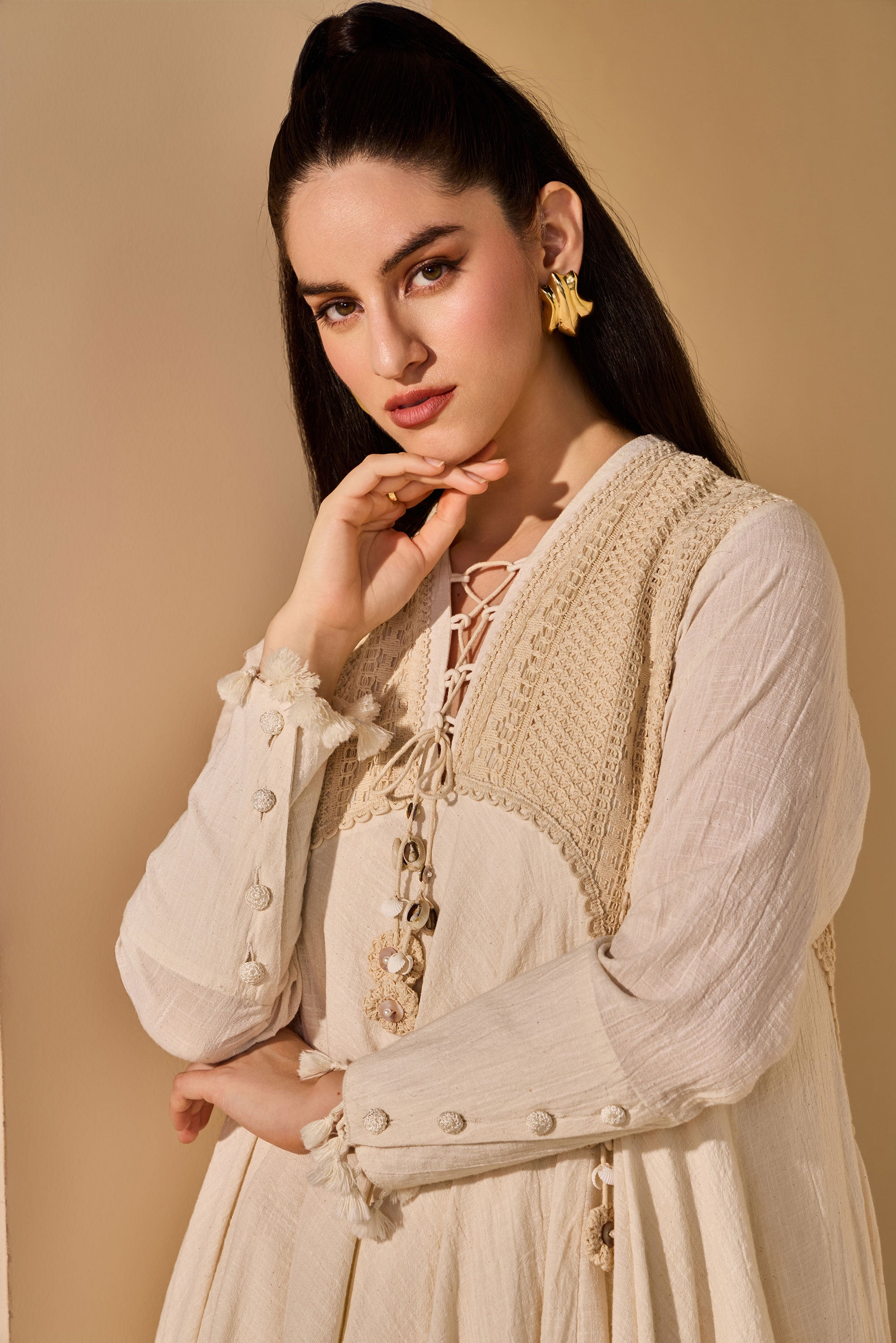 Ralina Cotton Slub Dress