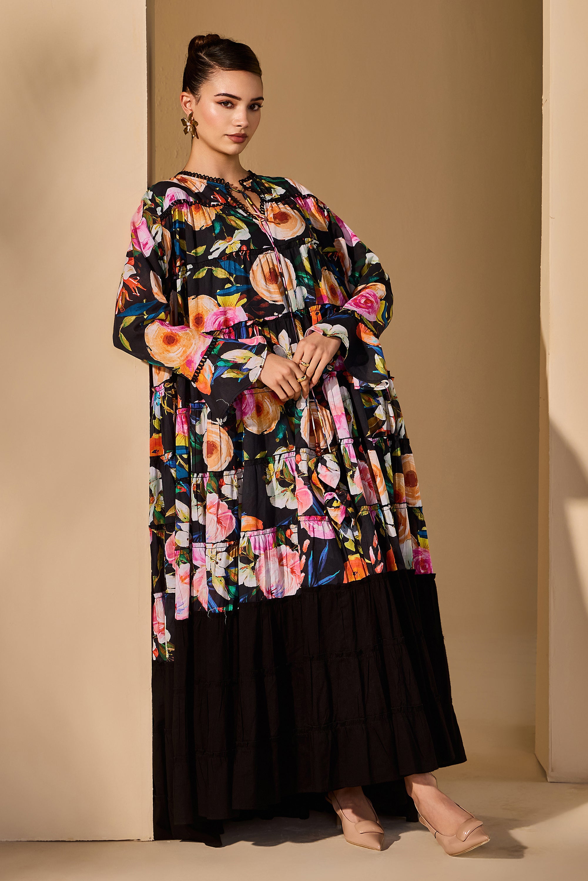 Janikka Cotton Printed Dress