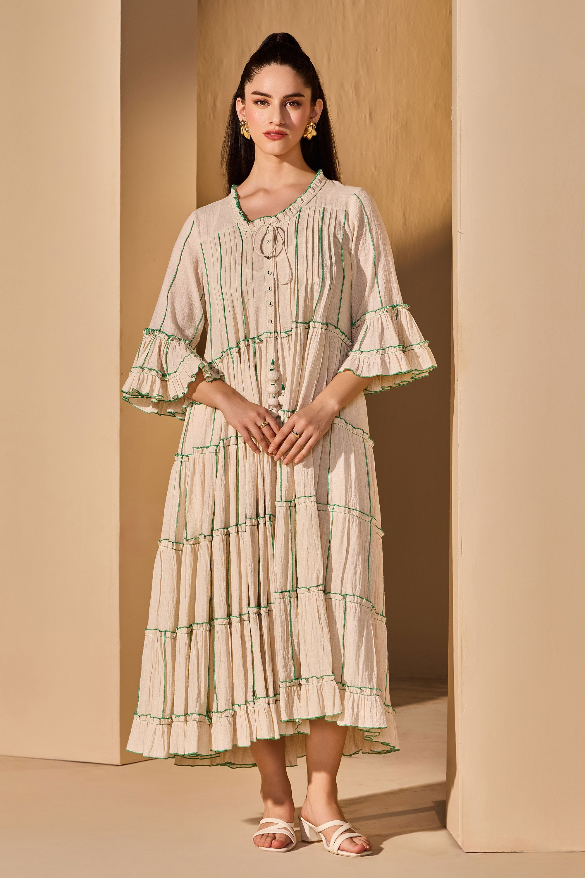 Elanora Cotton Slub Dress