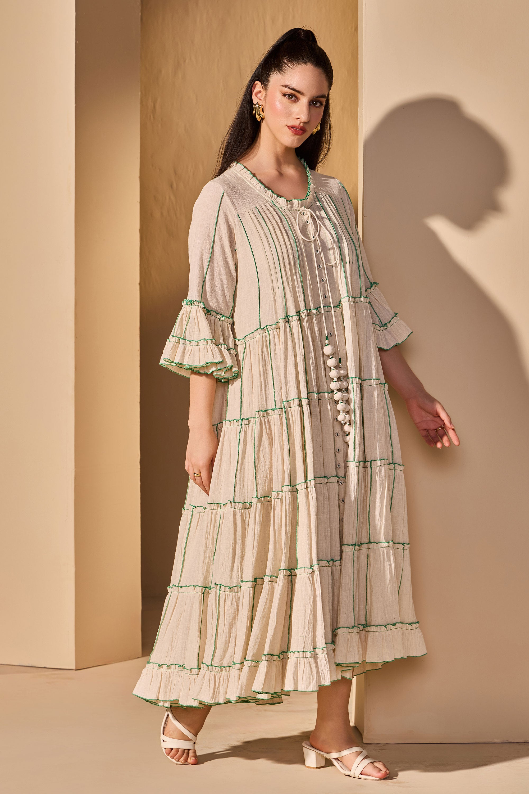Elanora Cotton Slub Dress