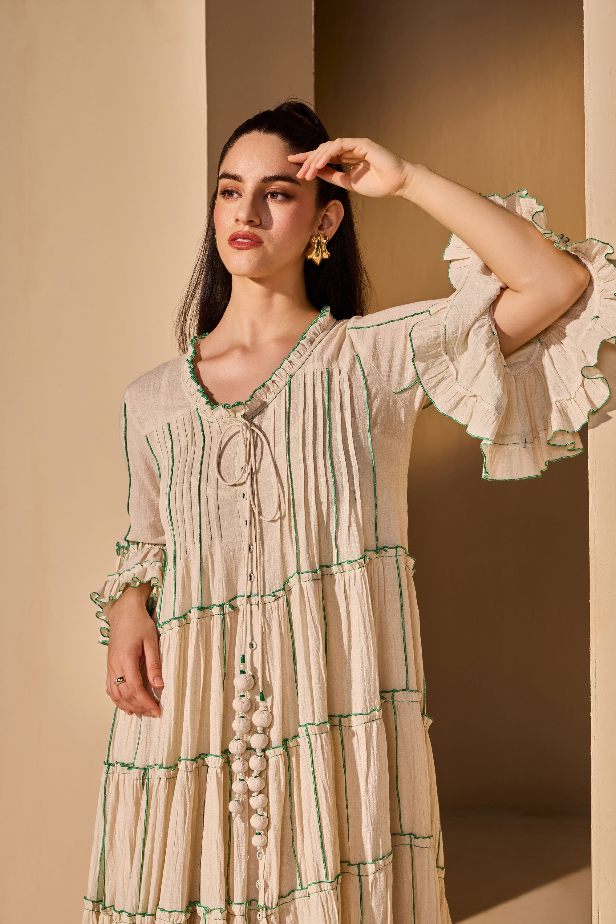Elanora Cotton Slub Dress