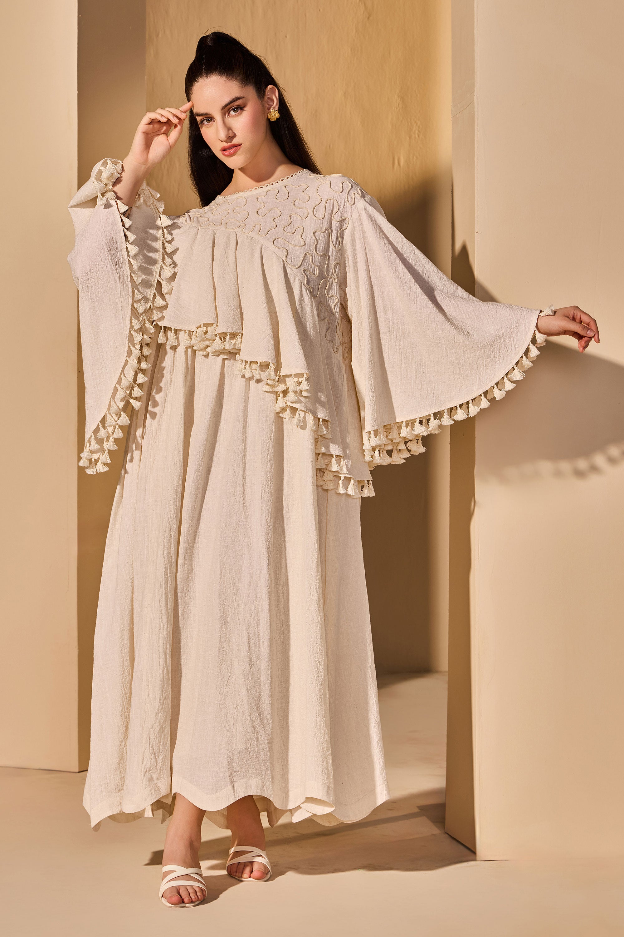 Olivetta Rae Cotton Slub Dress