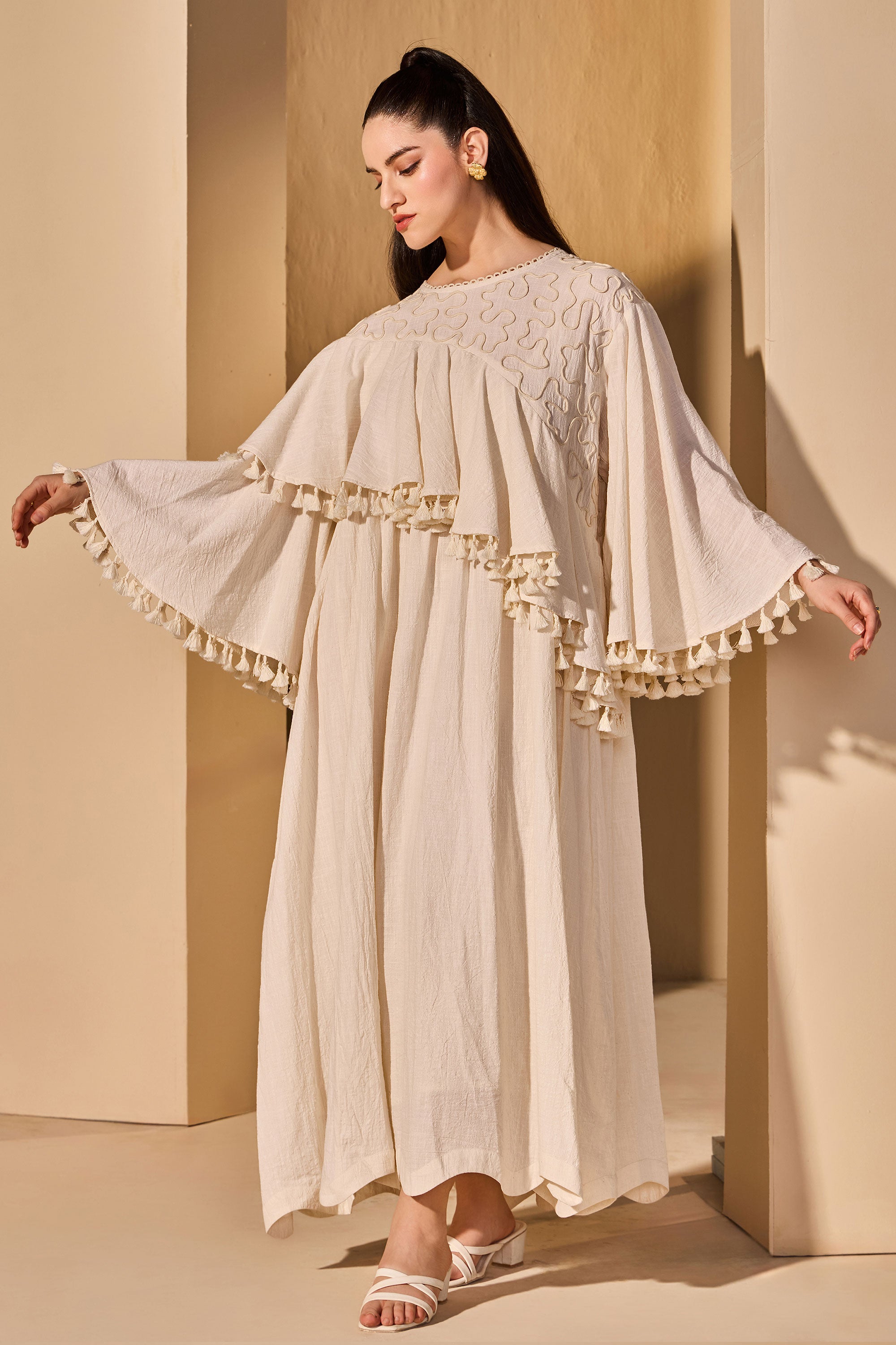 Olivetta Rae Cotton Slub Dress