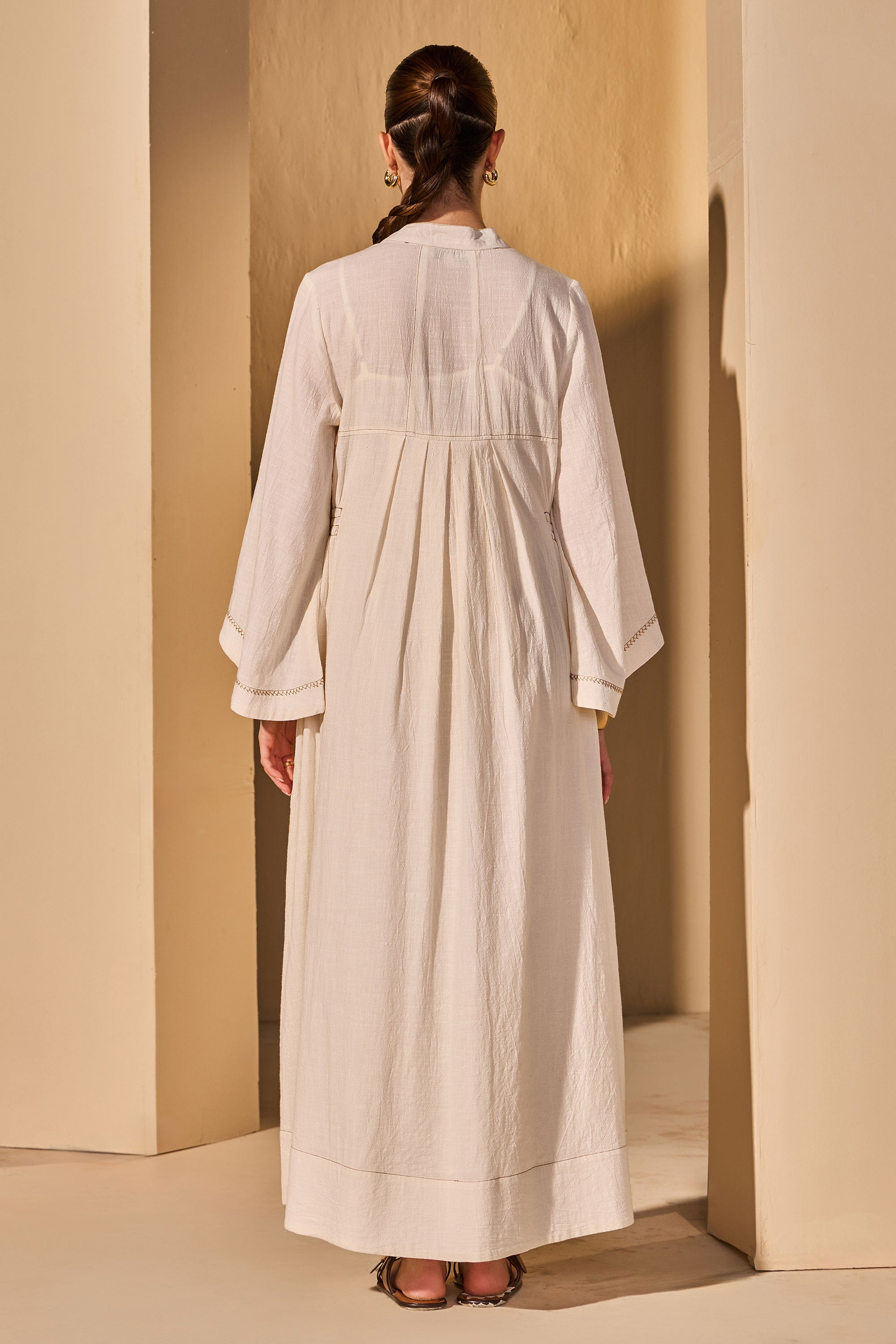 Evelisse Cotton Slub Dress