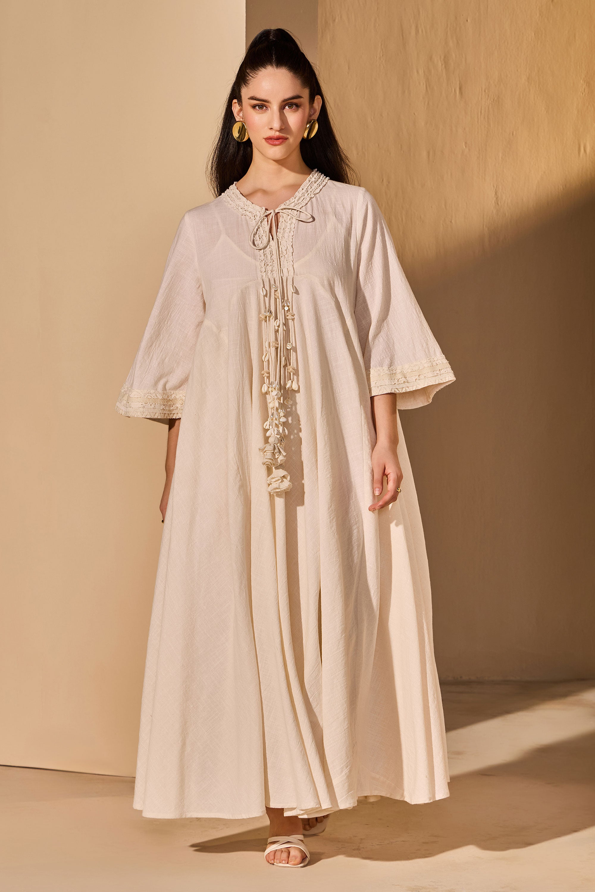 Solvina Cotton Slub Dress