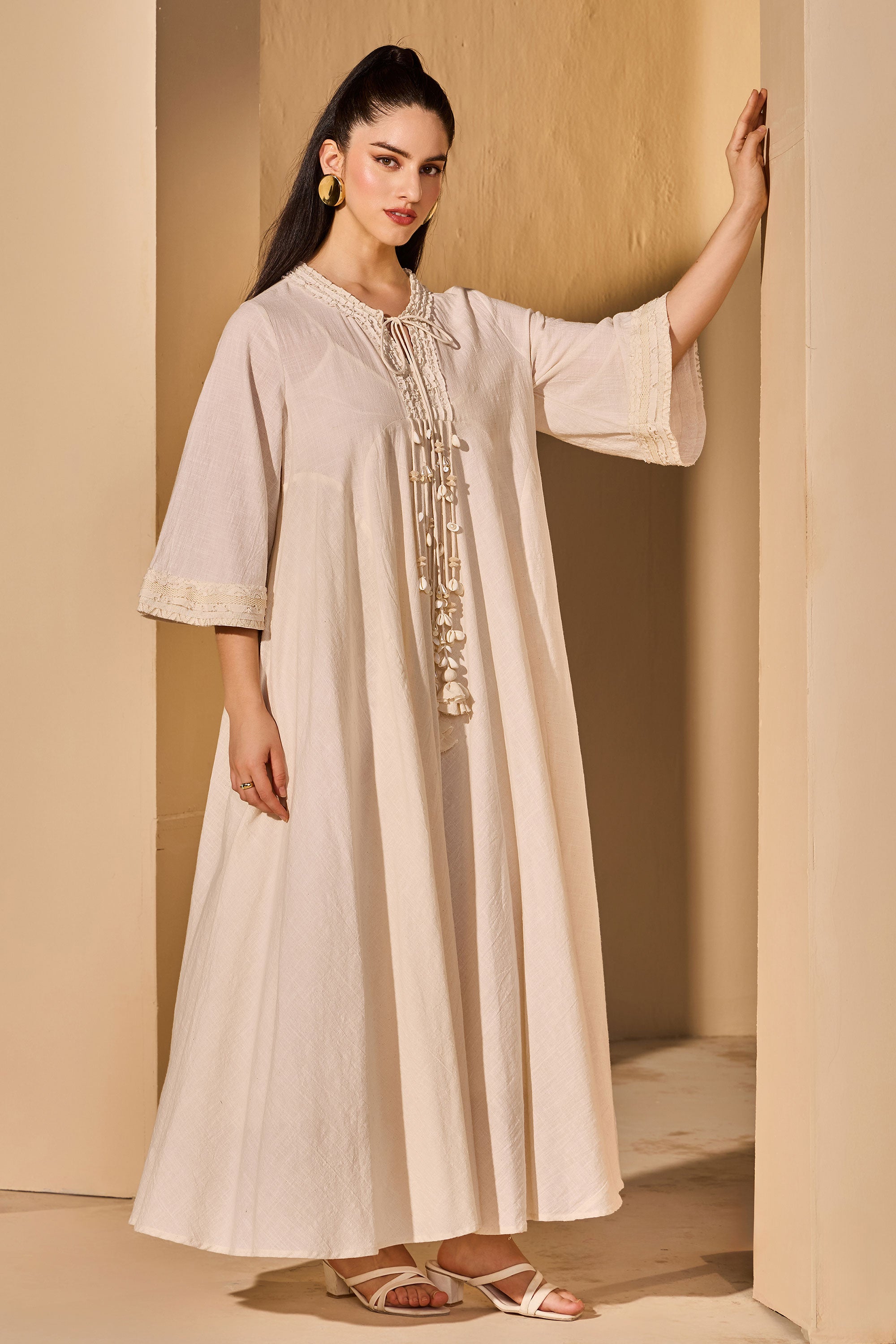 Solvina Cotton Slub Dress