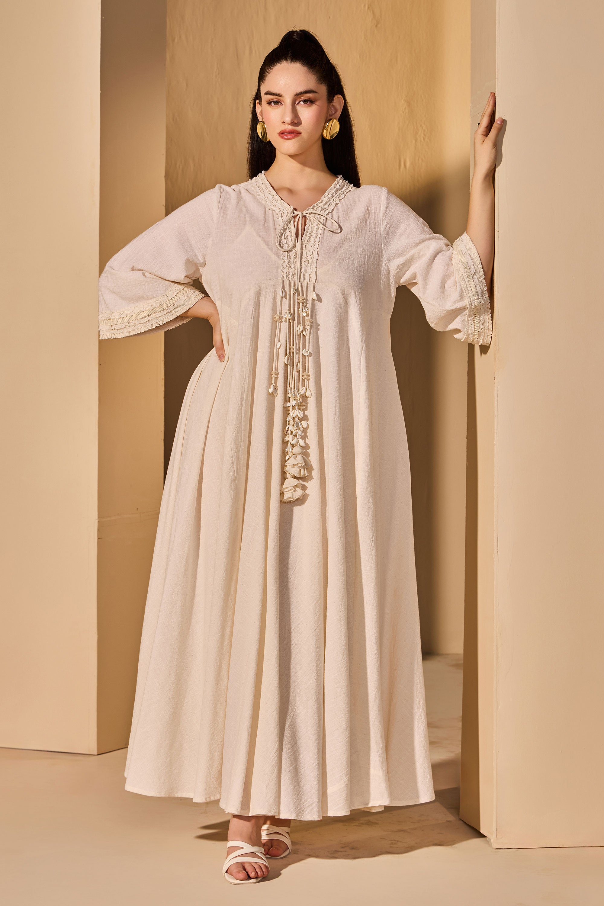 Solvina Cotton Slub Dress