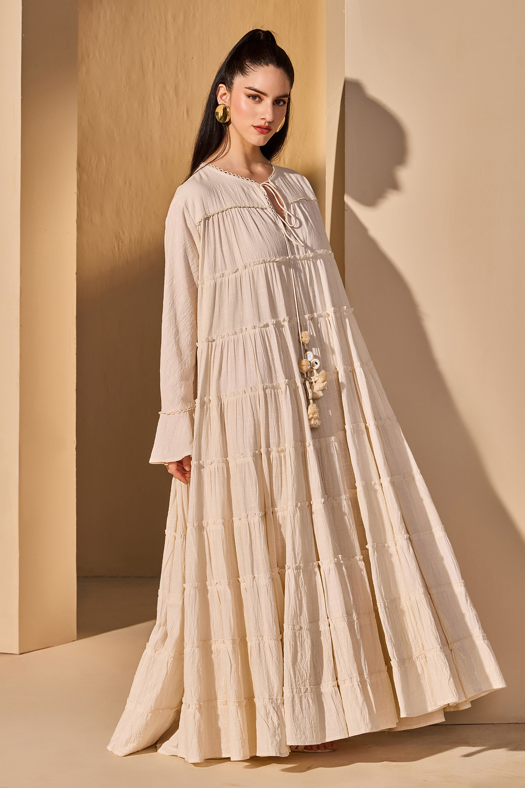 Iridessa Cotton Slub Dress