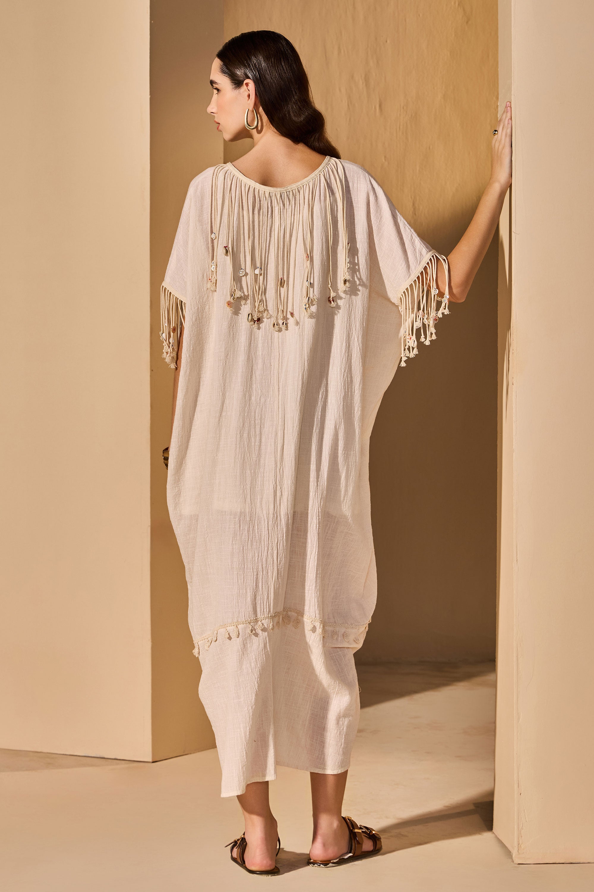 Violina Cotton Slub Dress