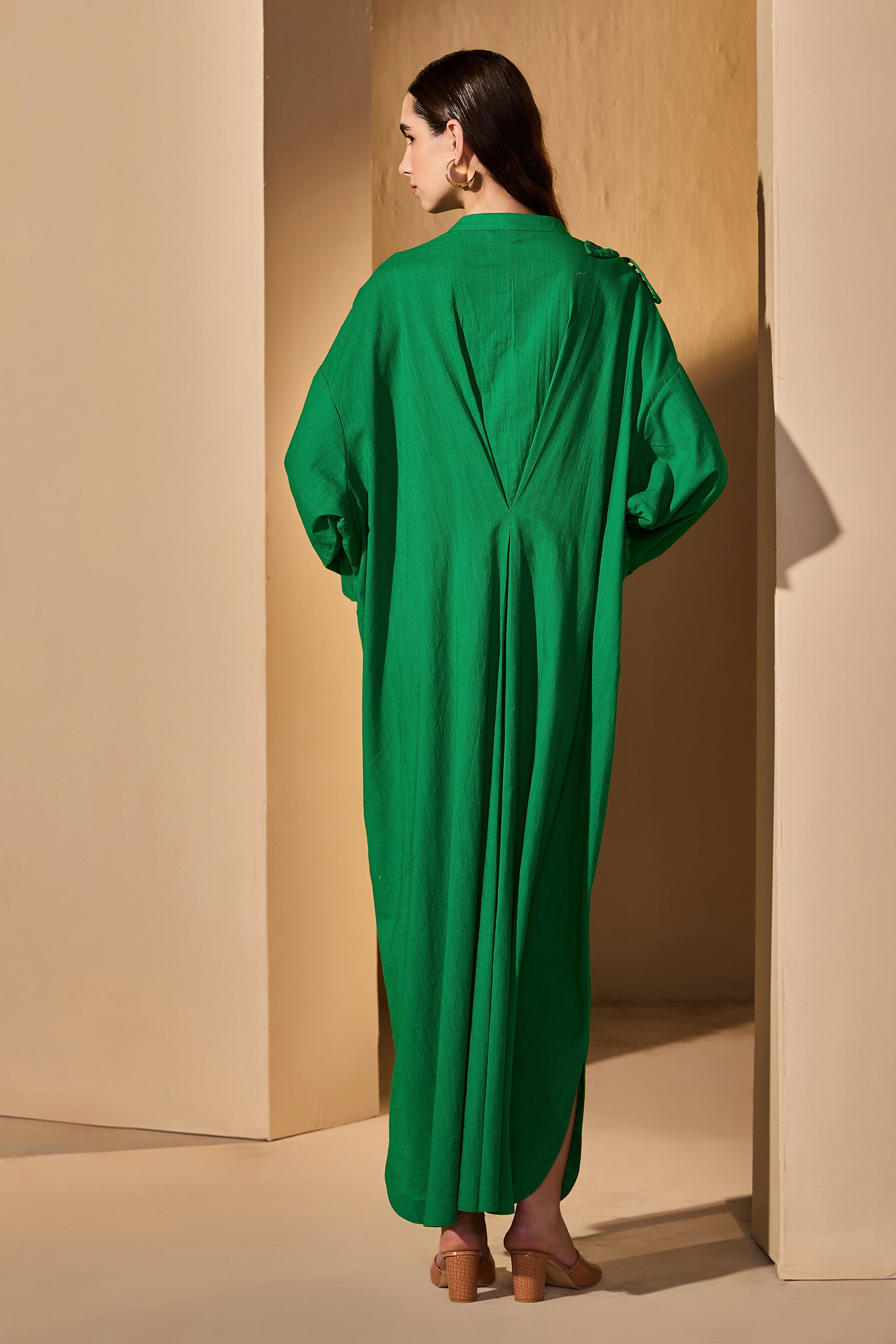 Rhosyn Cotton Slub Dress