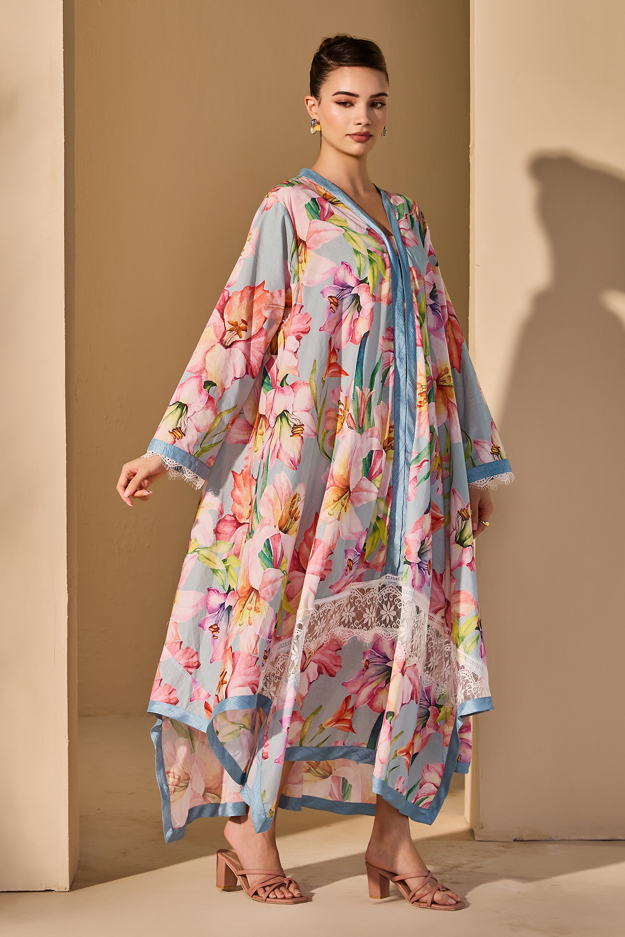 Aveline Cotton Printed Dress