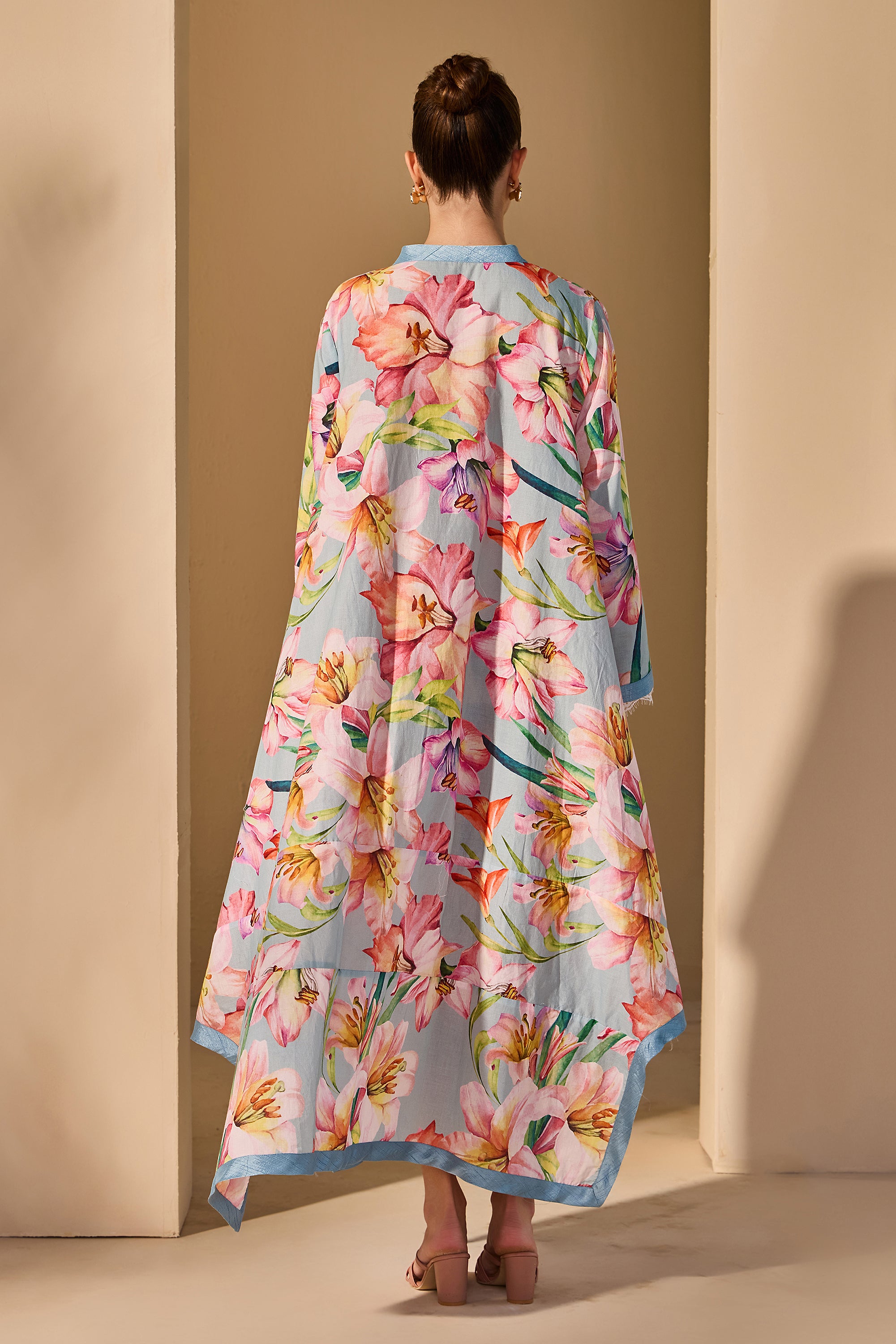 Aveline Cotton Printed Dress