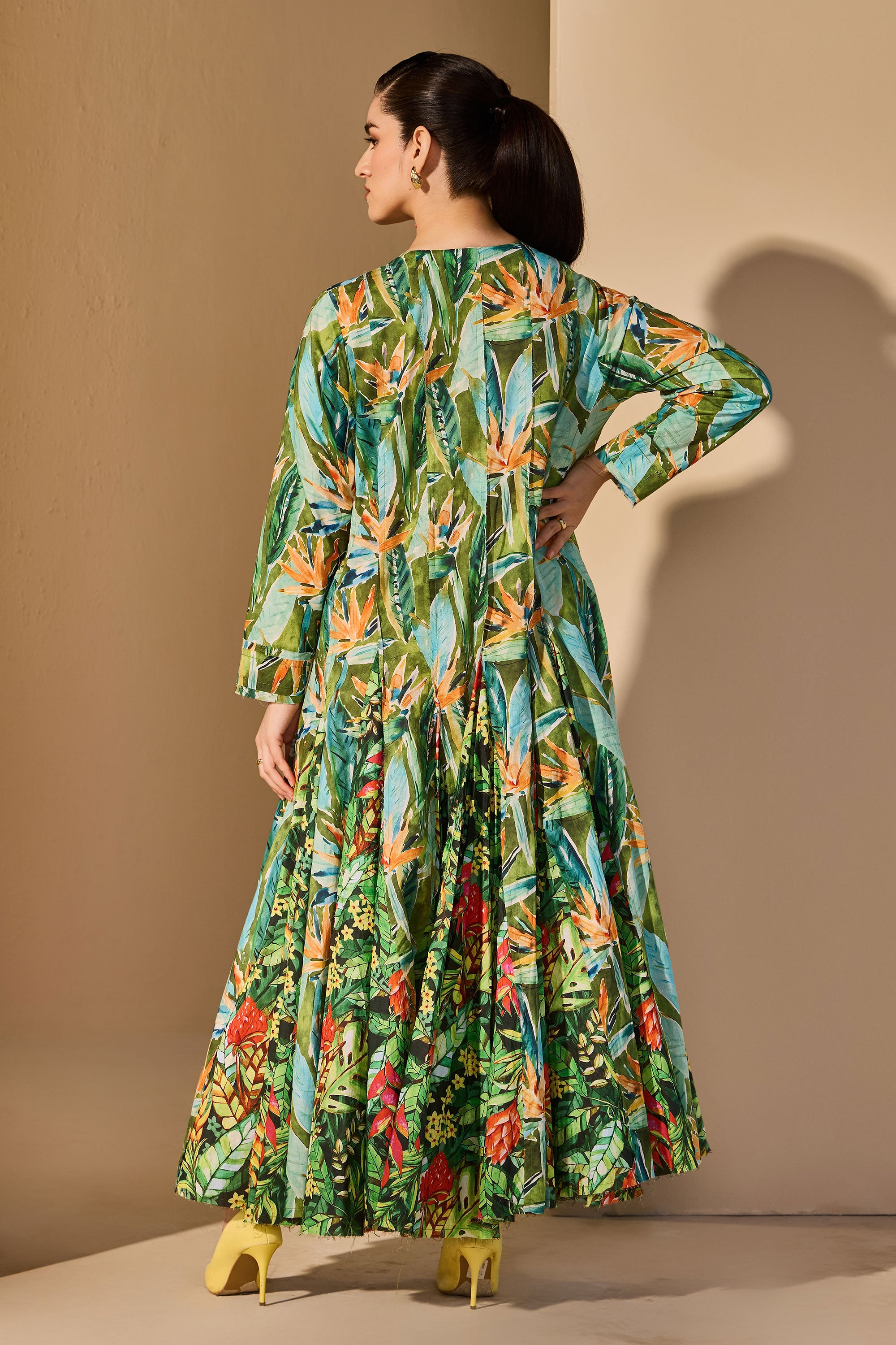 Naeva Elle Cotton Printed Dress