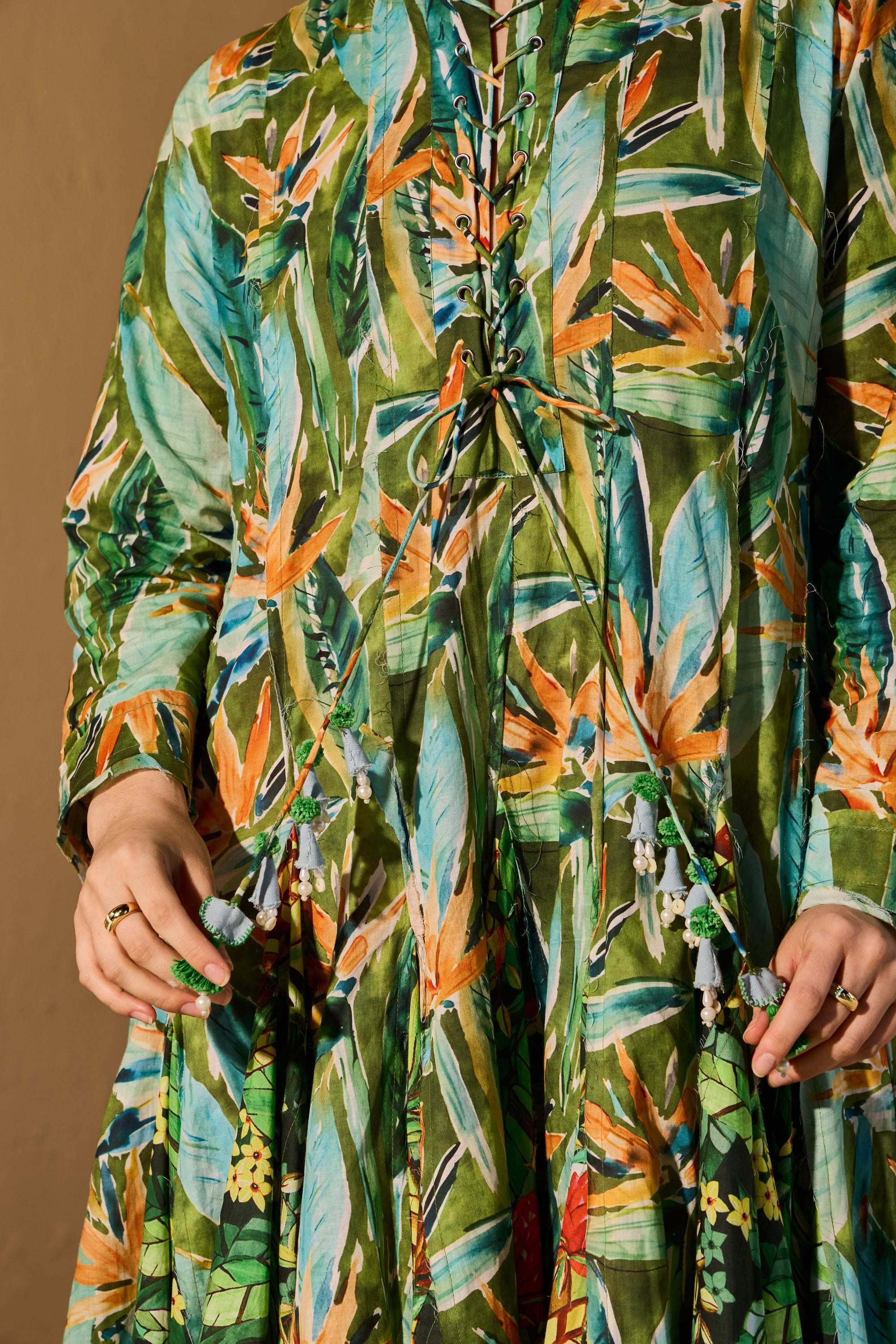 Naeva Elle Cotton Printed Dress