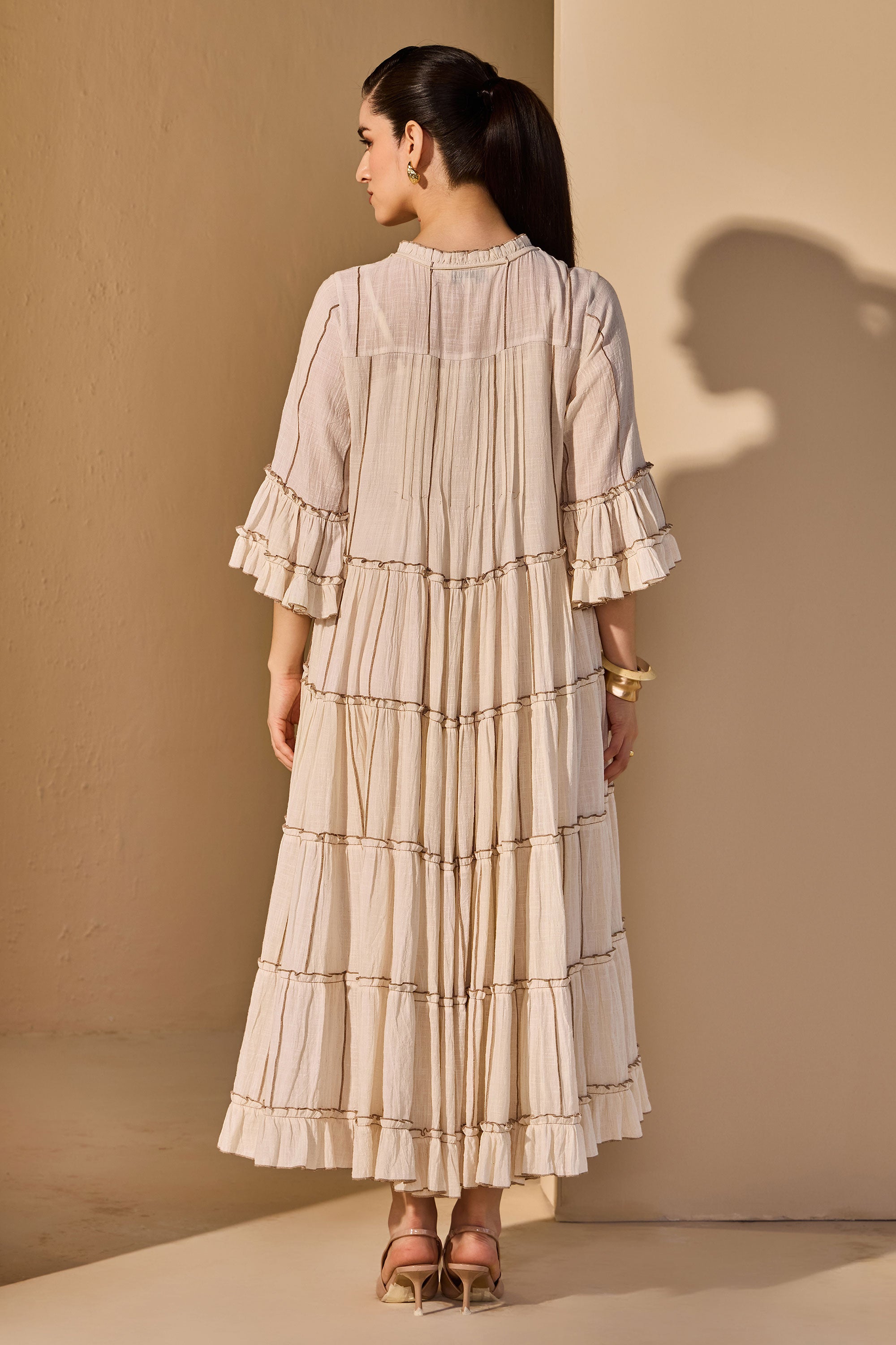 Saralyn Cotton Slub Dress