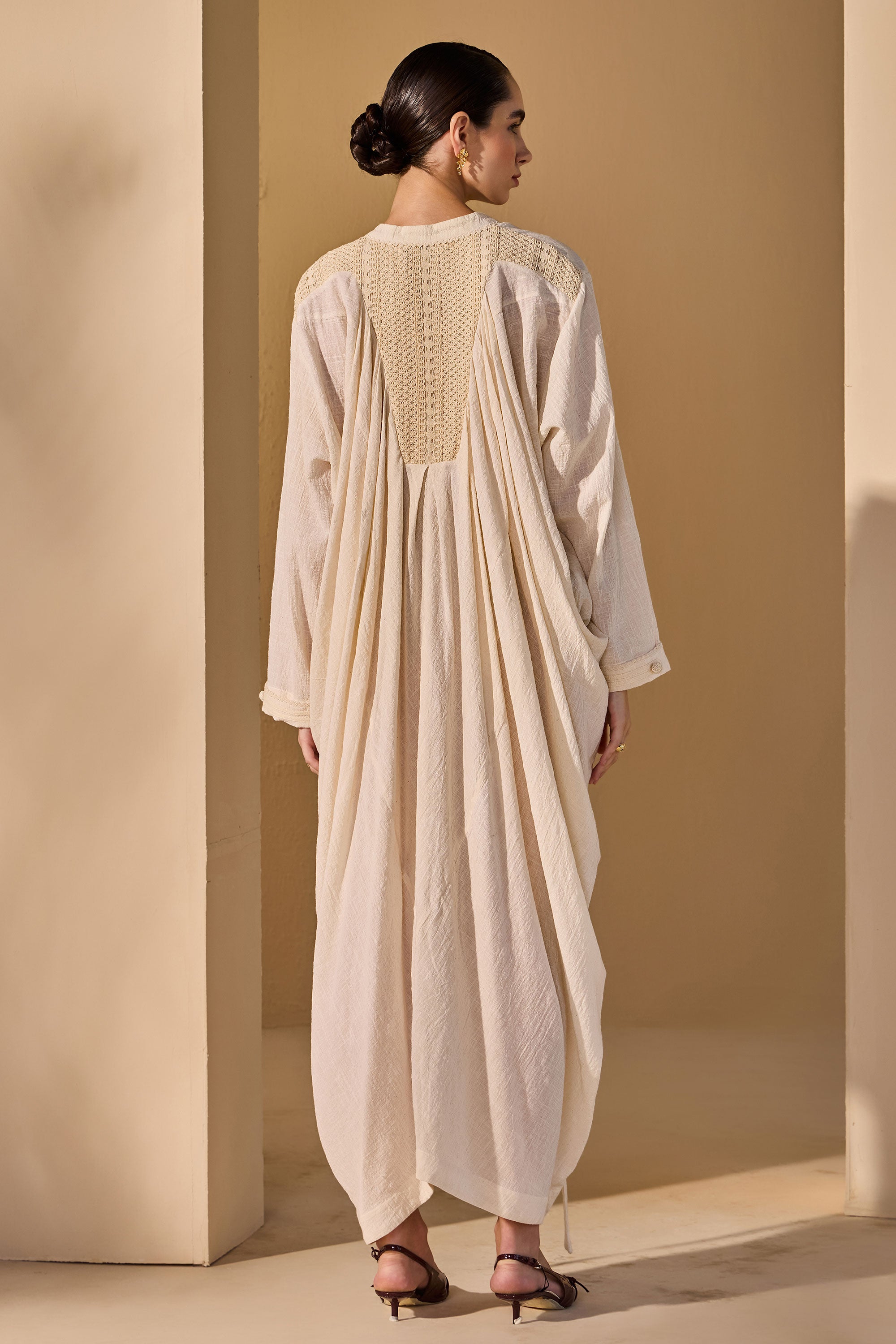 Jessara Cotton Slub Dress