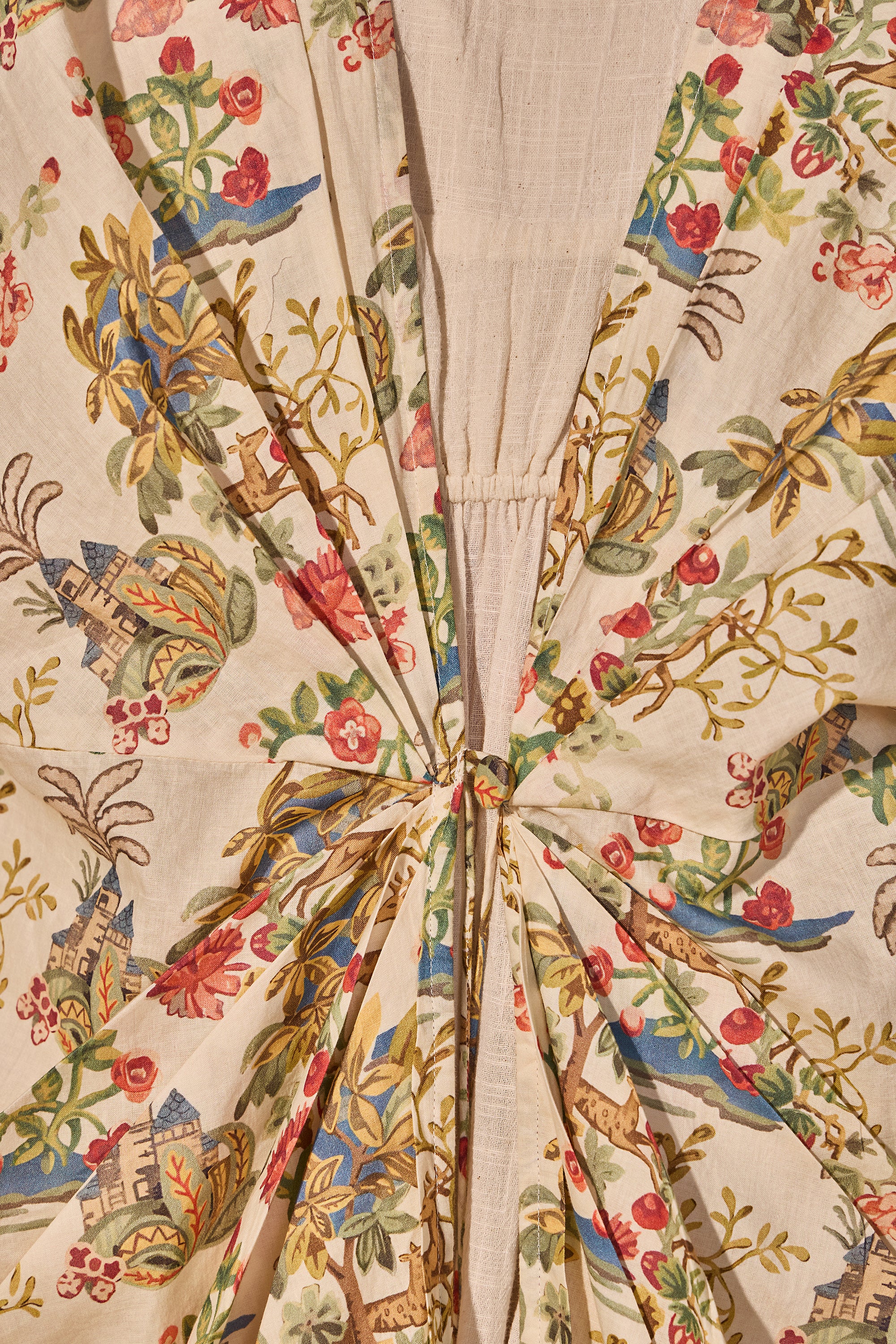 Gilda Cotton Printed Jacket with Inner Dress