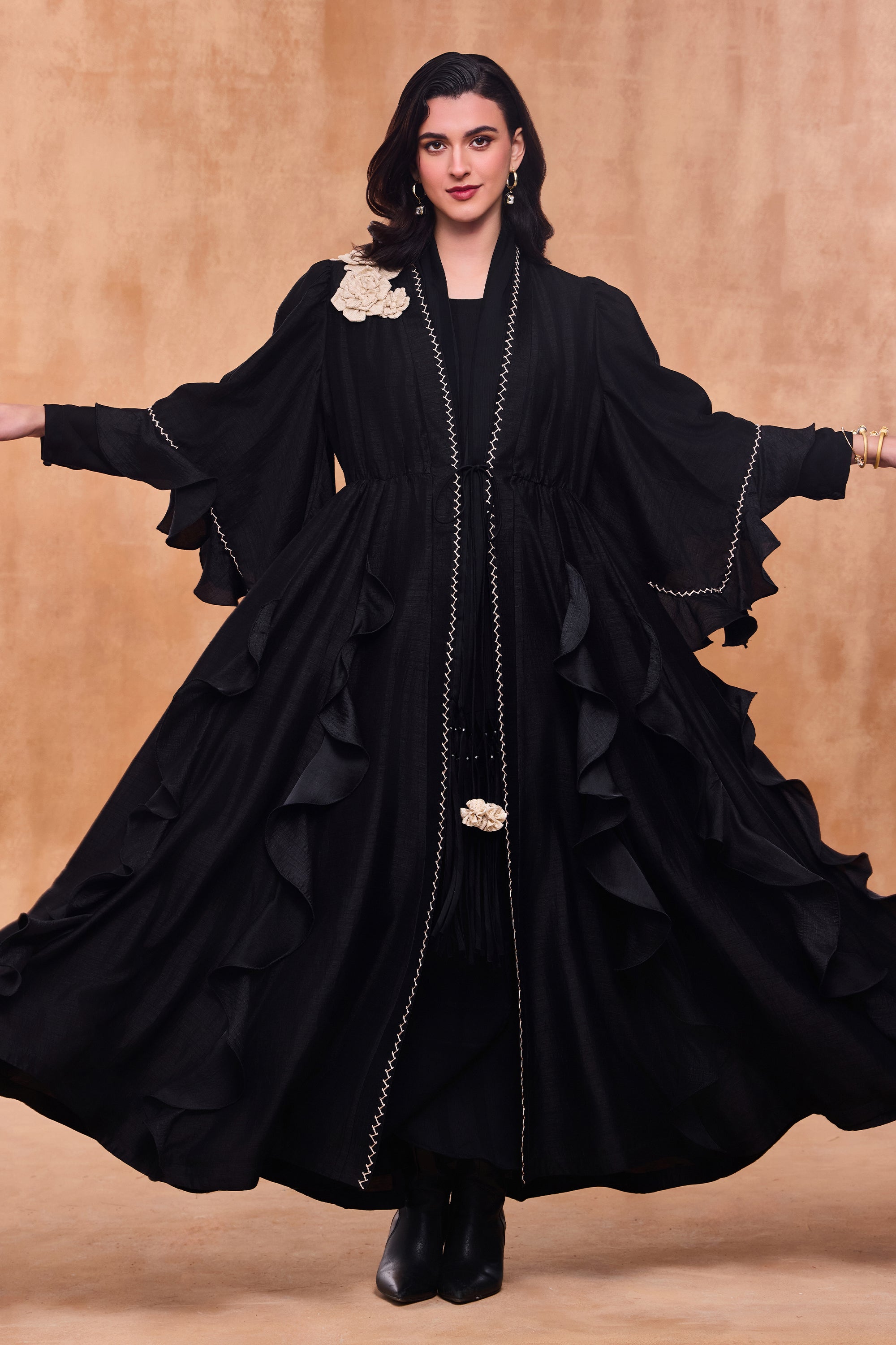 Zerrina Embroidered Abaya