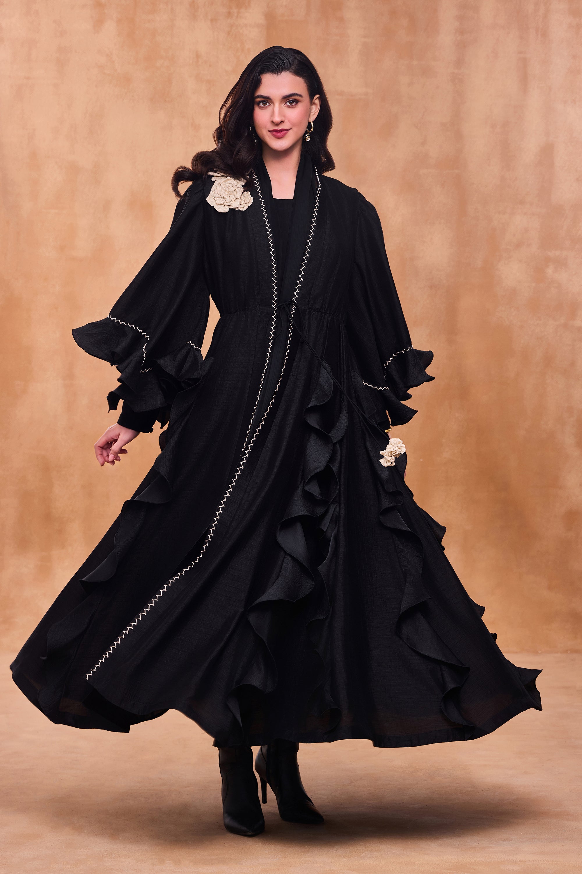 Zerrina Embroidered Abaya