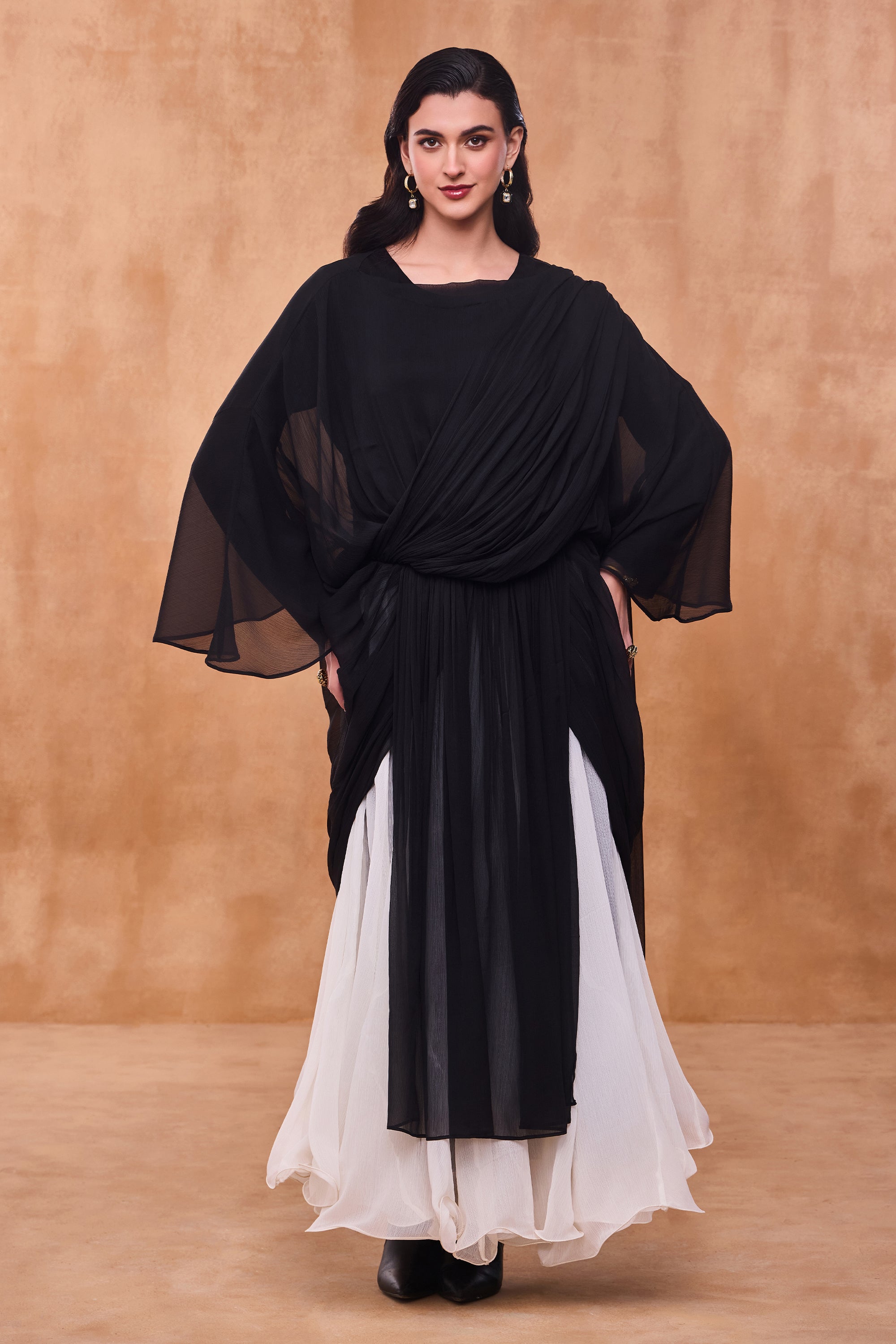 Delonna Draped Kaftan