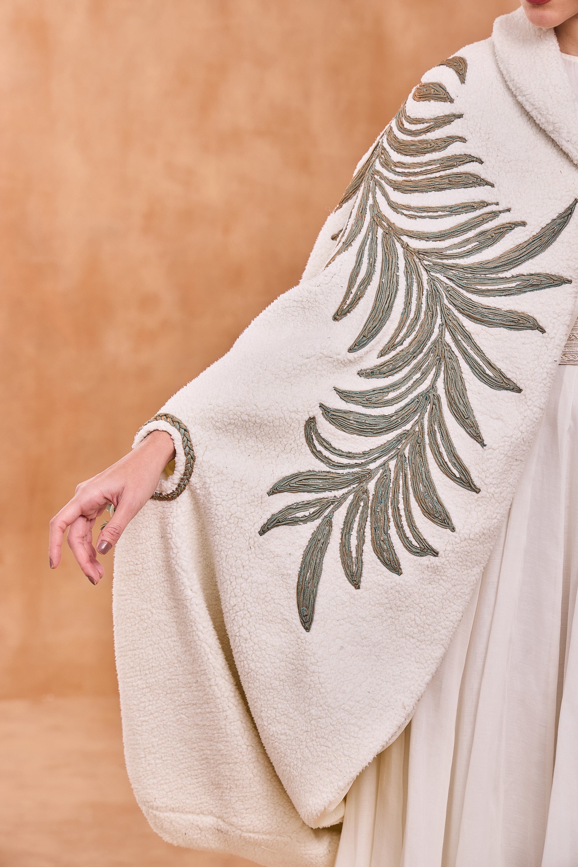 Danisse Embroidered Cape