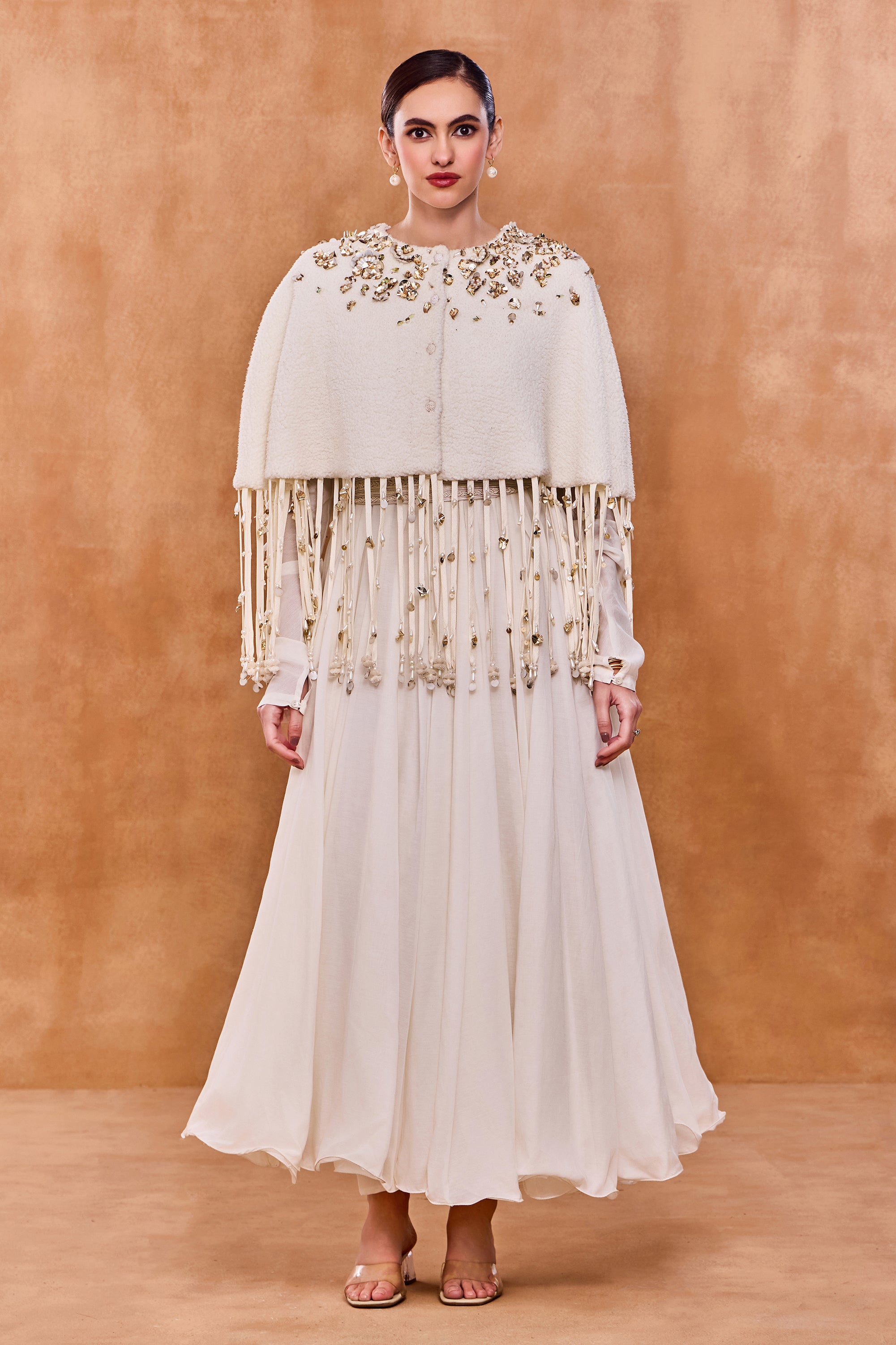 Orsylia Embellished Cape