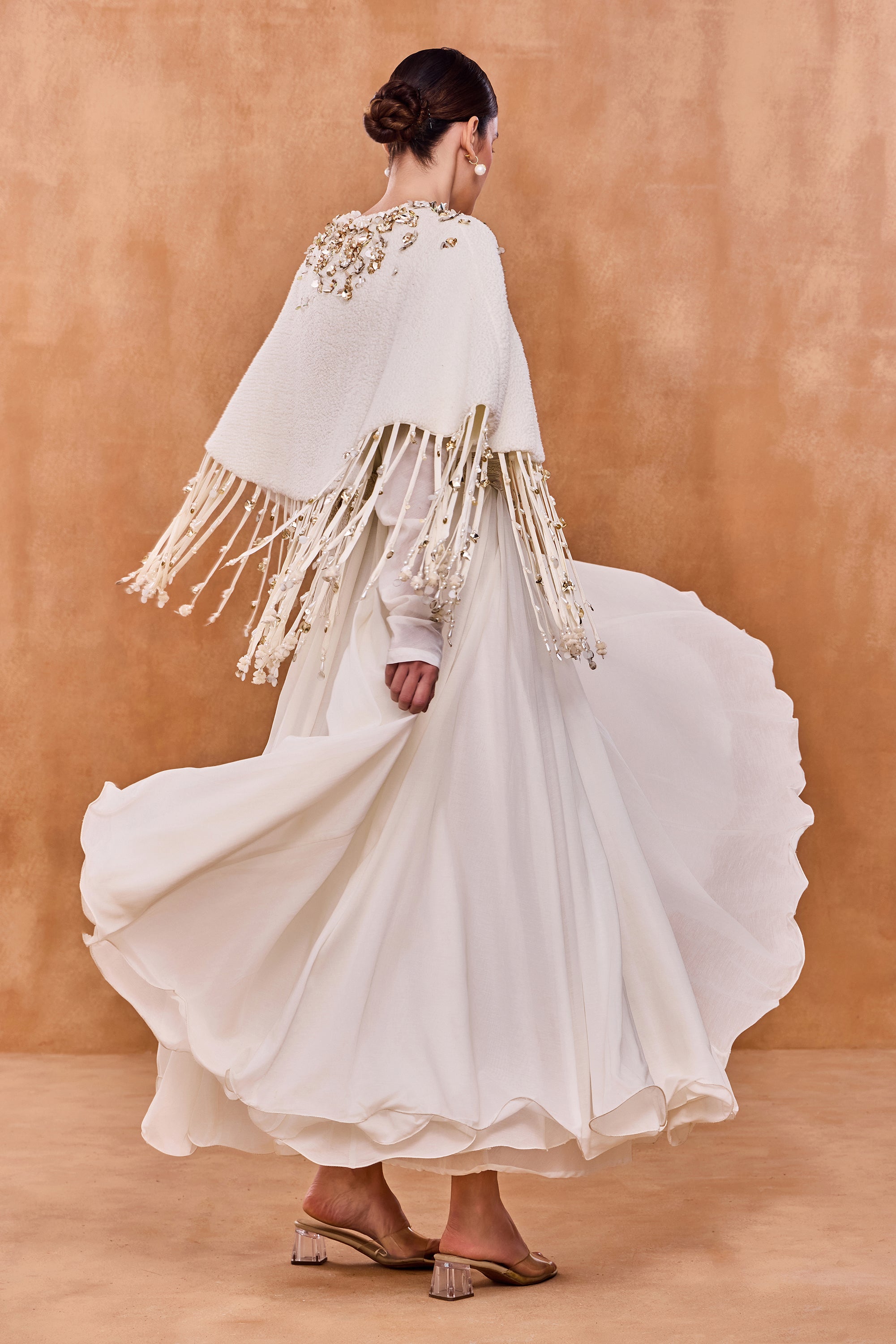 Orsylia Embellished Cape
