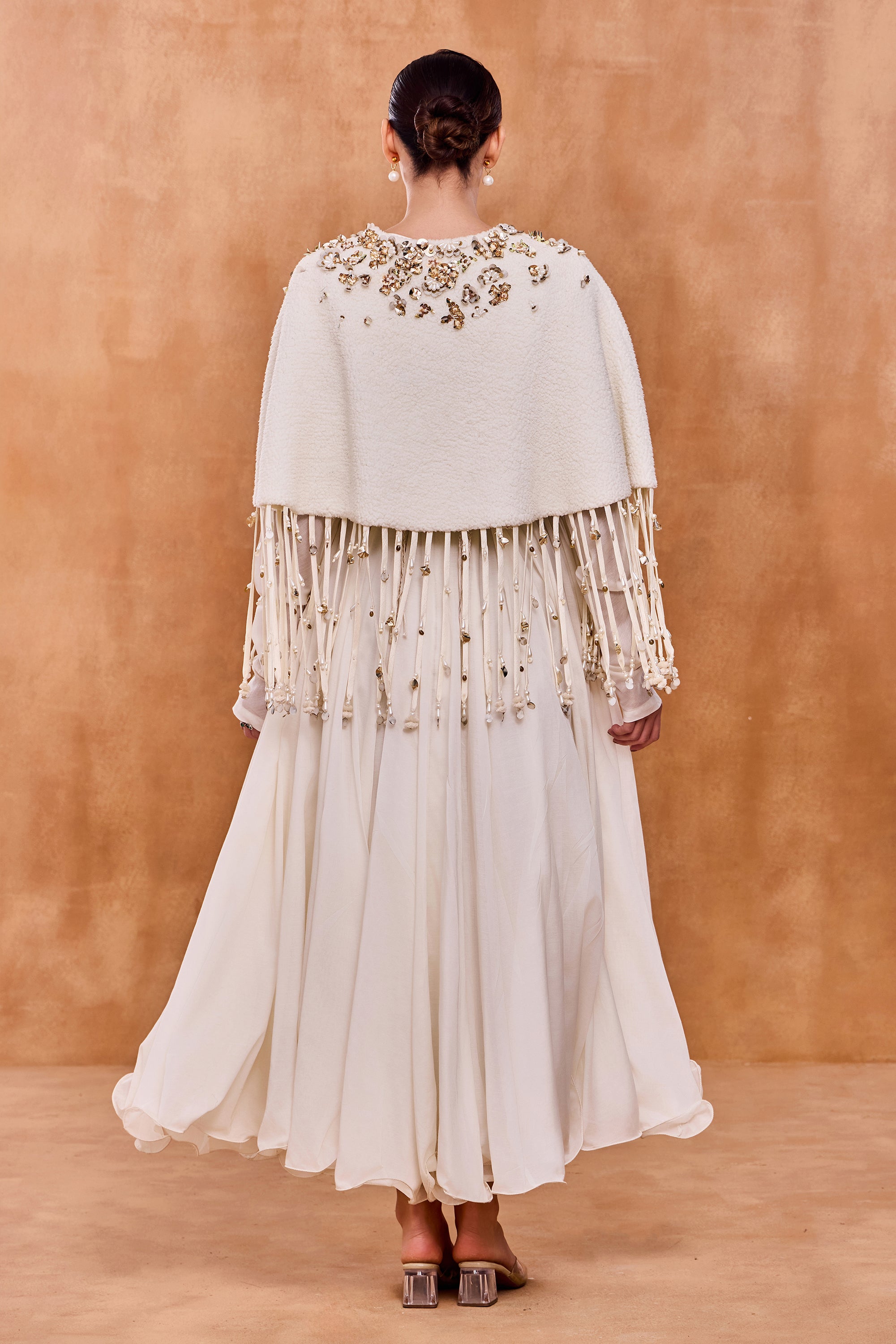 Orsylia Embellished Cape
