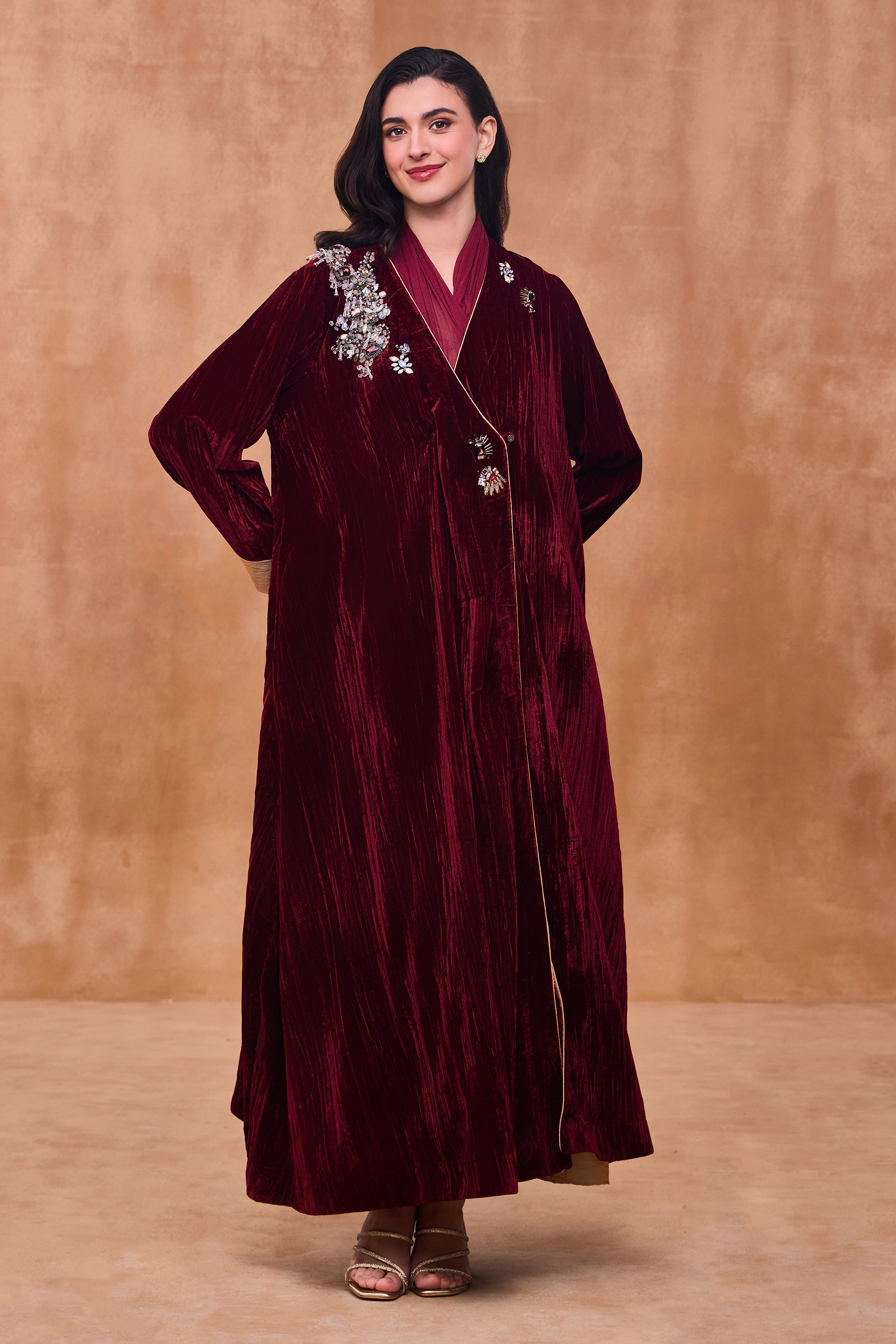 Delvaya Embellished Abaya