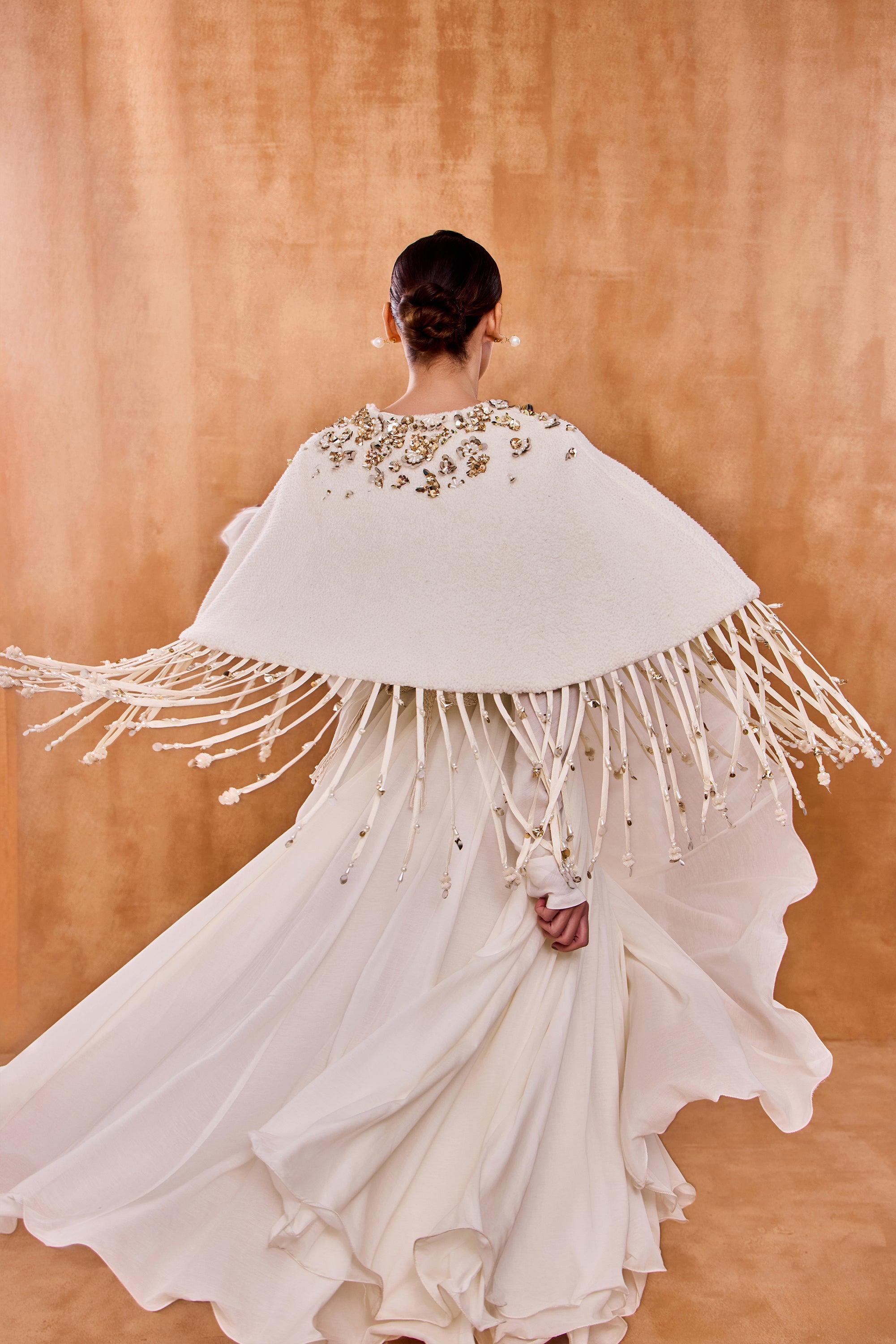 Orsylia Embellished Cape