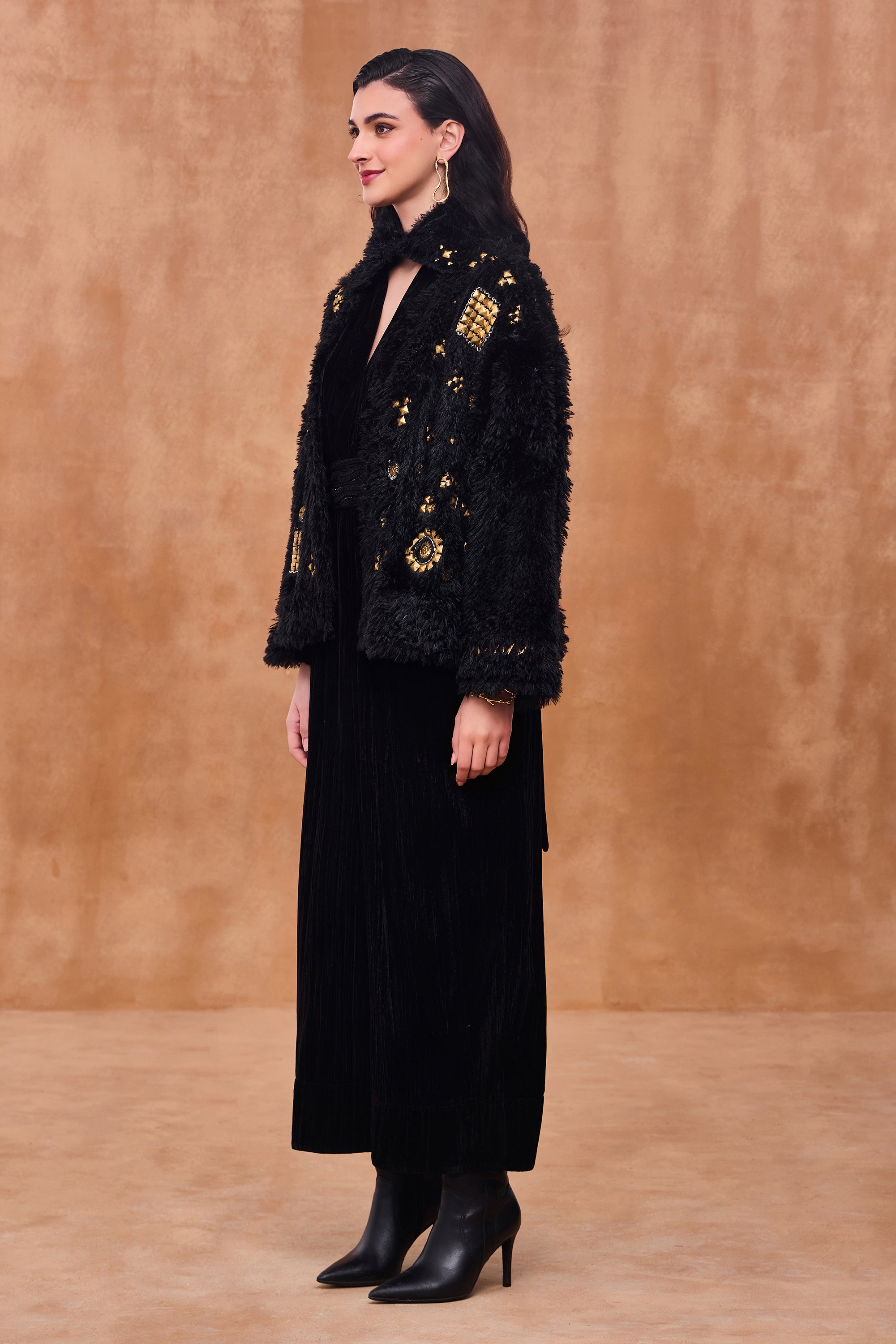 Maritzae Short Jacket & Embellished Jumpsuit
