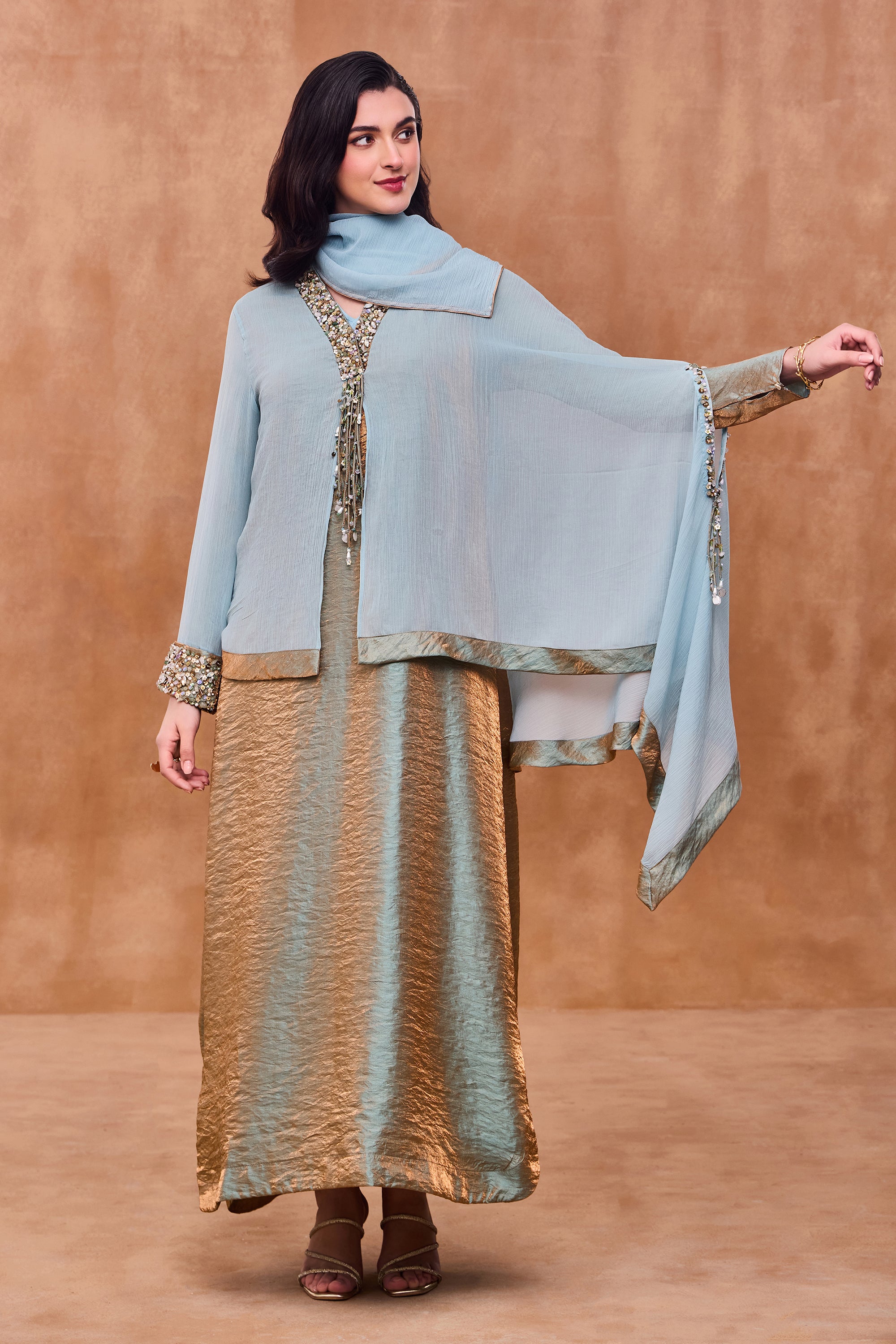 Neryssa Embellished Jalabiya